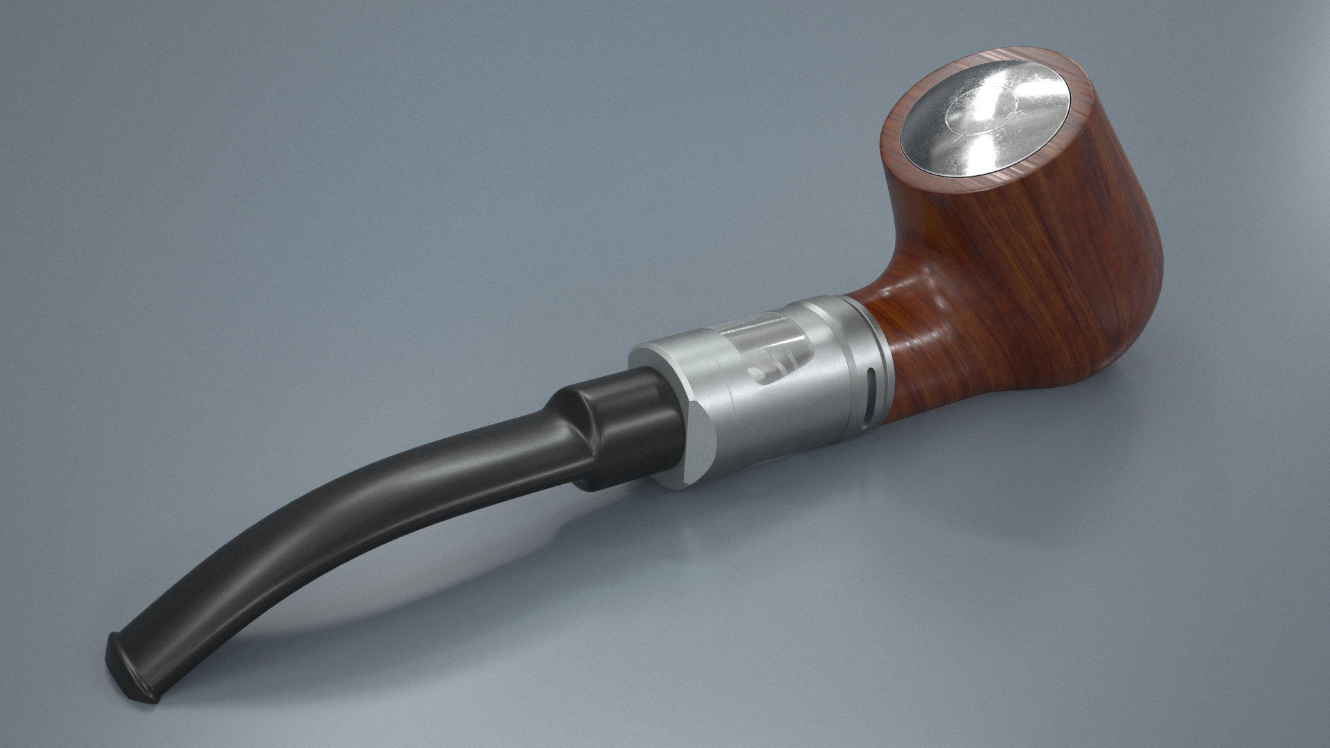 3D Electronic Classic Smoking Pipe