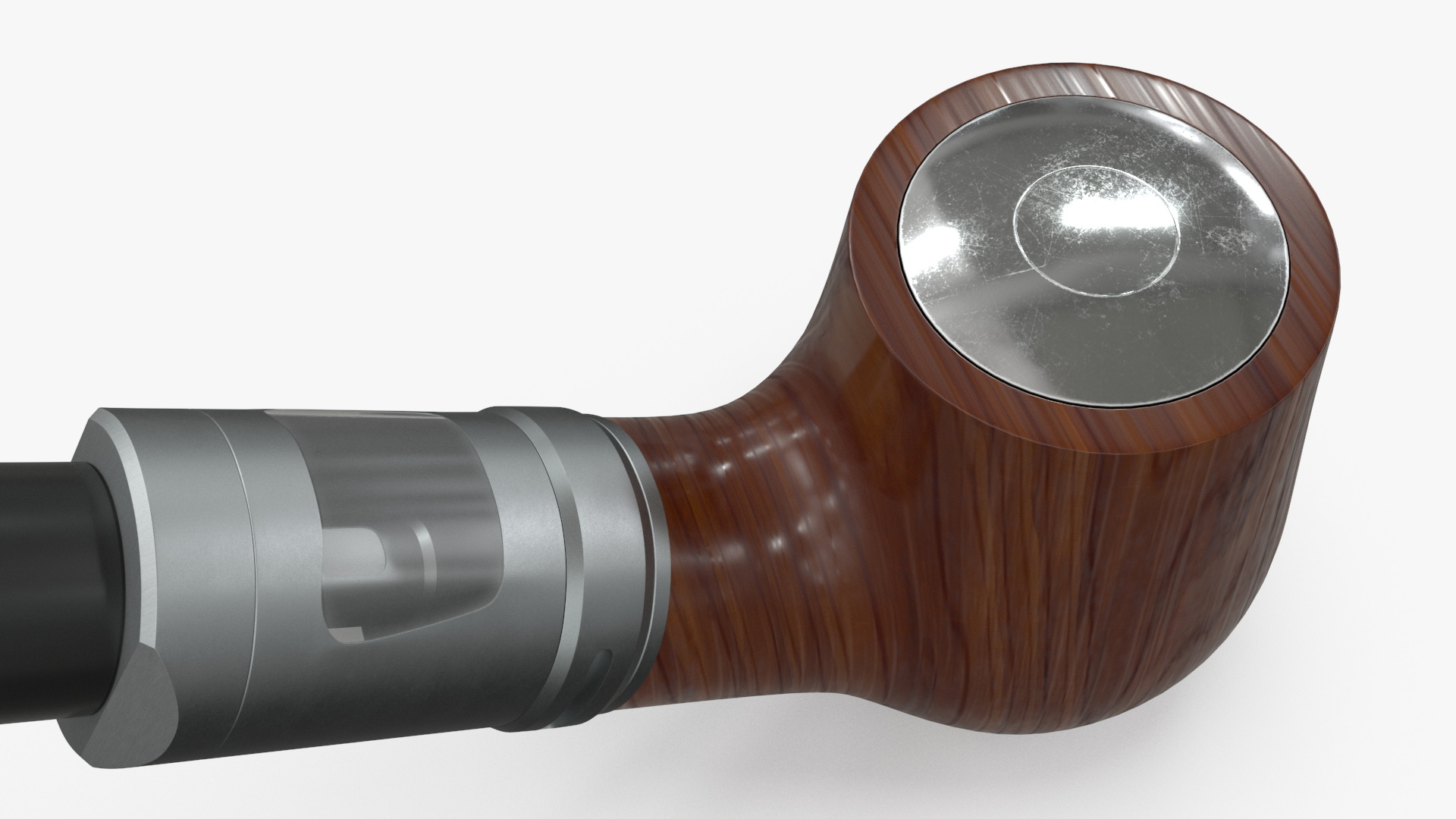 3D Electronic Classic Smoking Pipe