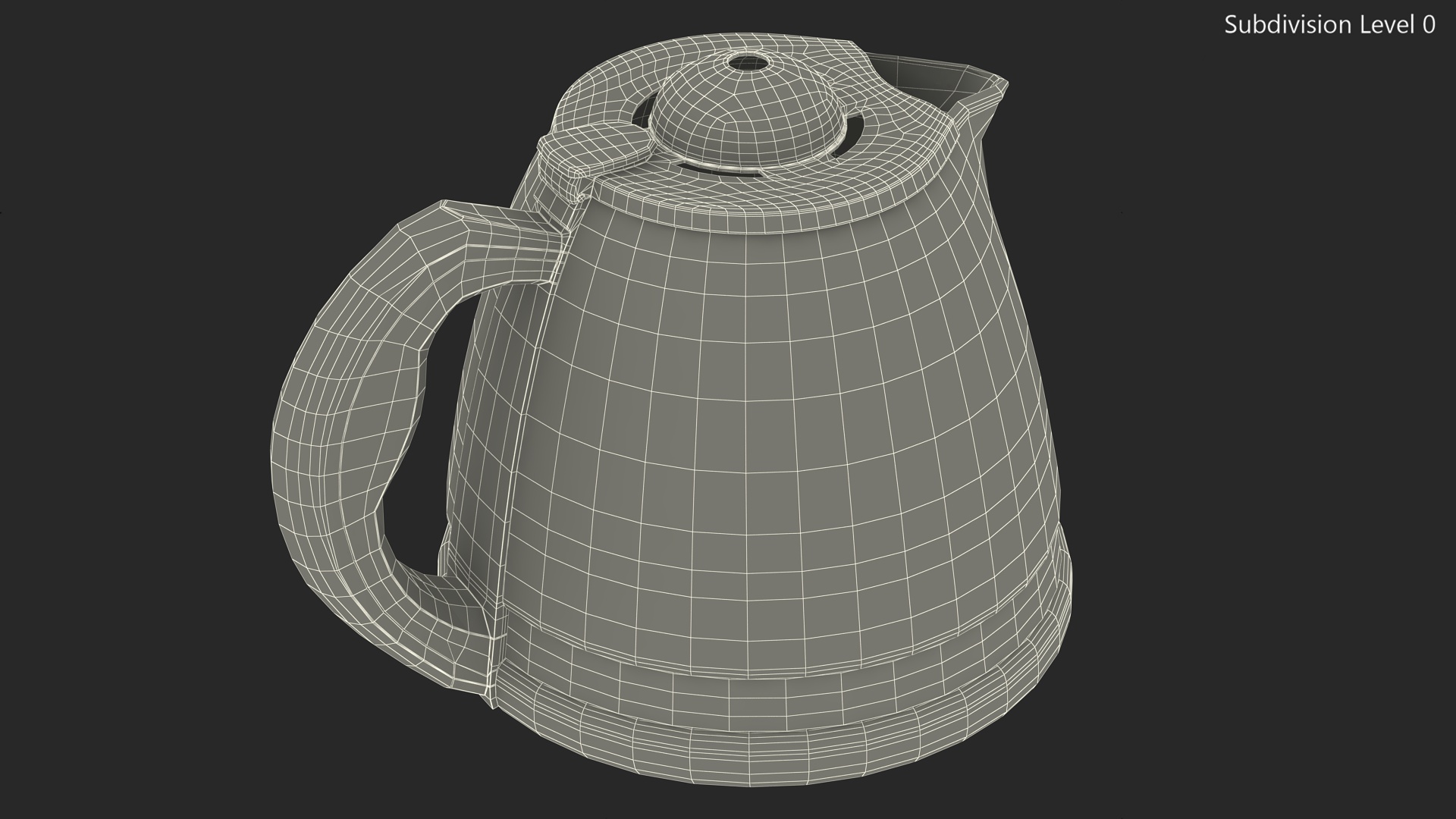 Glass Kettle 3D