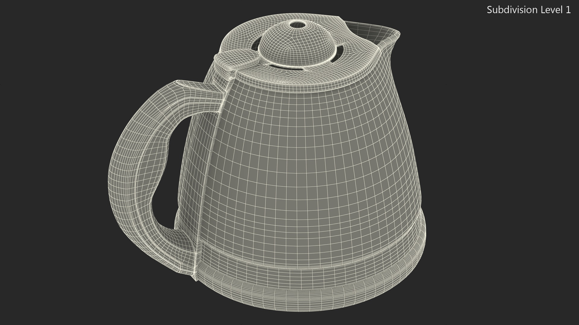 Glass Kettle 3D