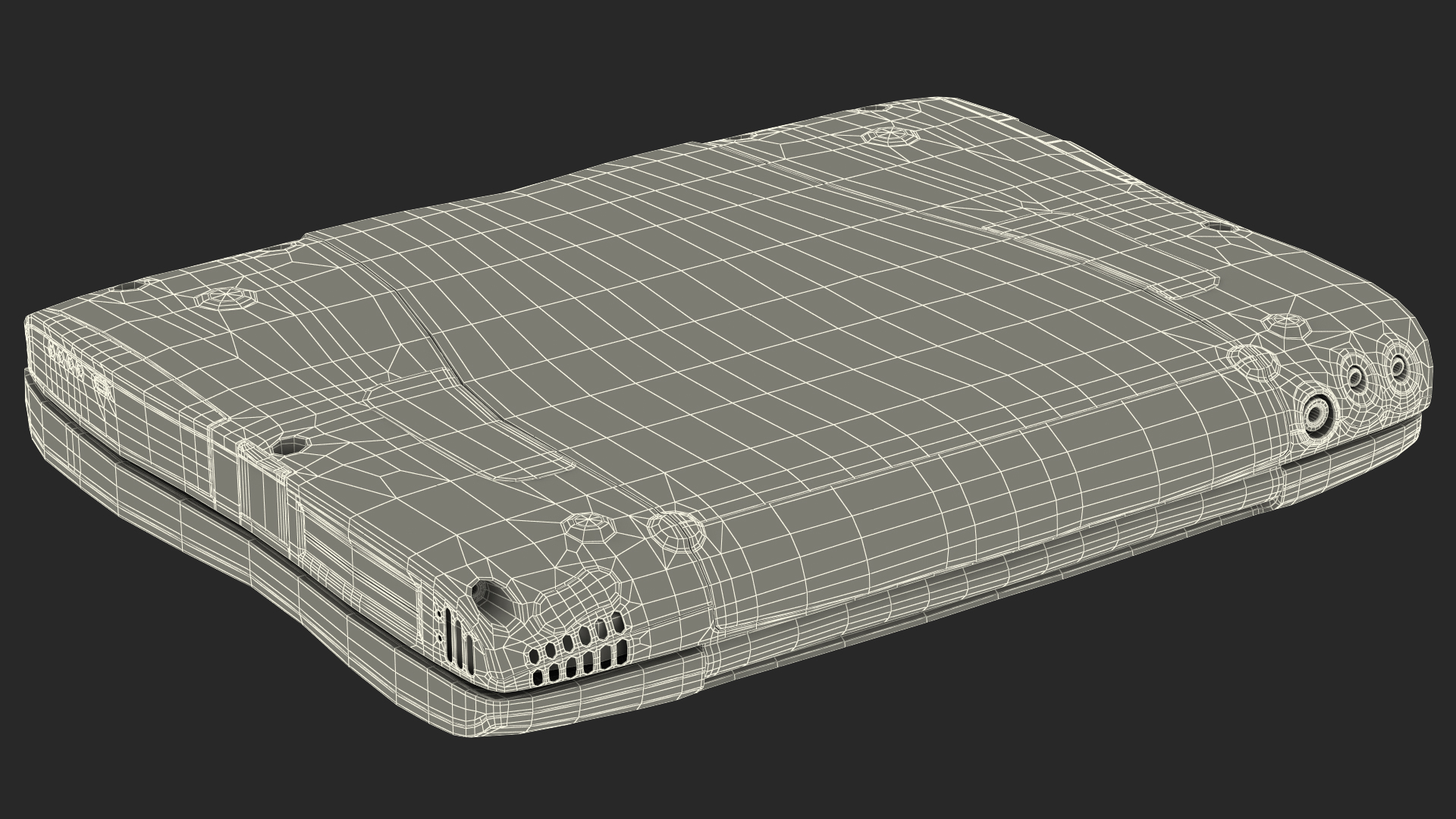 3D Old Laptop Generic model