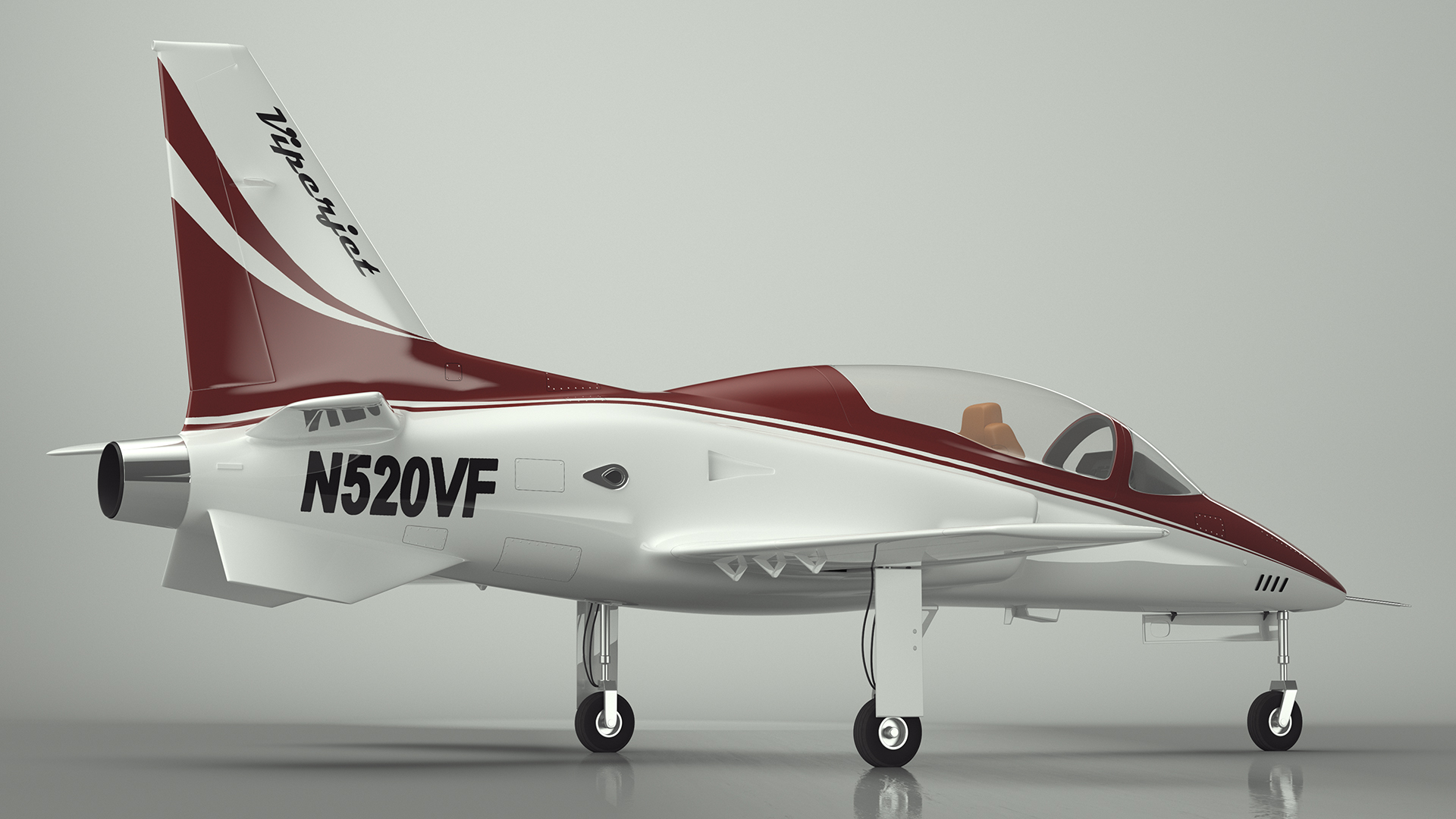 Private Jet Aircraft ViperJet 3D model