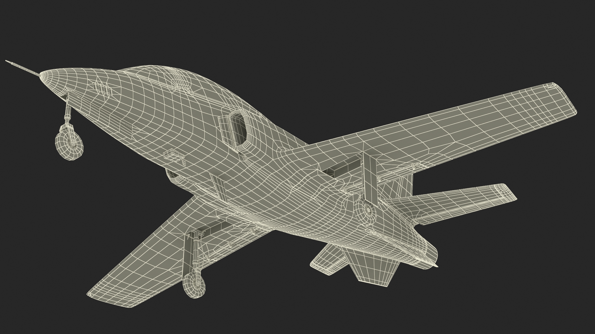 Private Jet Aircraft ViperJet 3D model