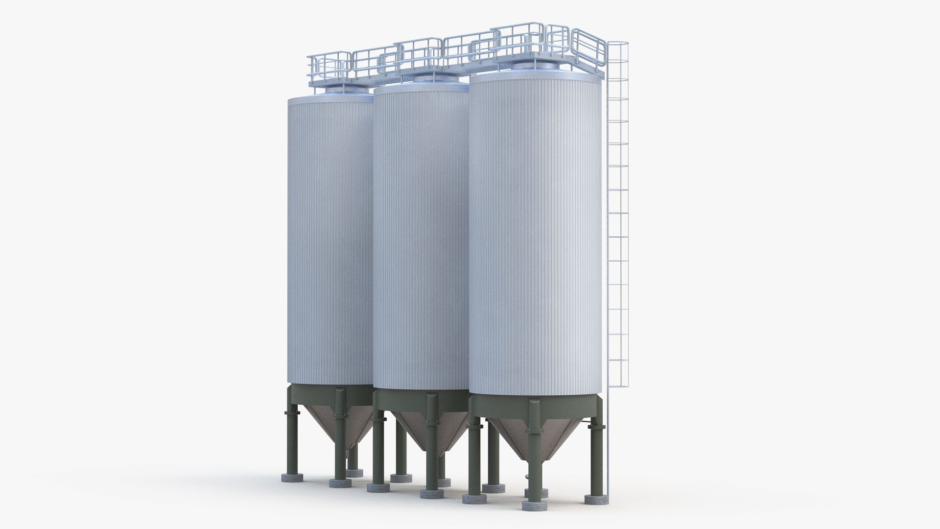 3D model Industrial Fermentation System