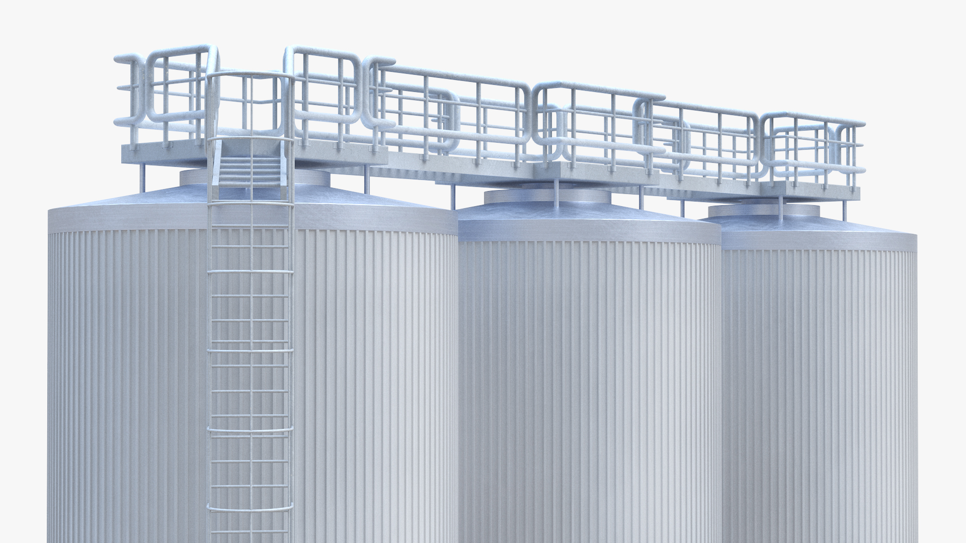 3D model Industrial Fermentation System