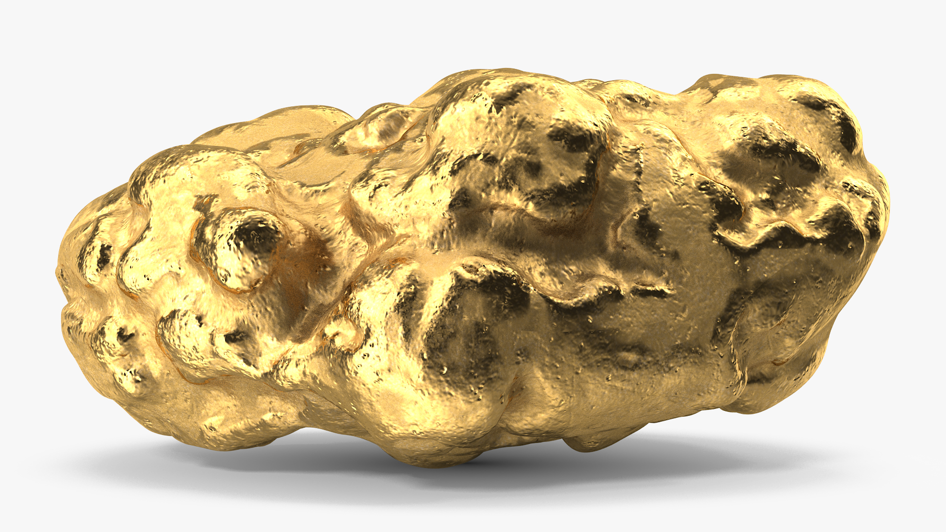 Gold Mineral 3D