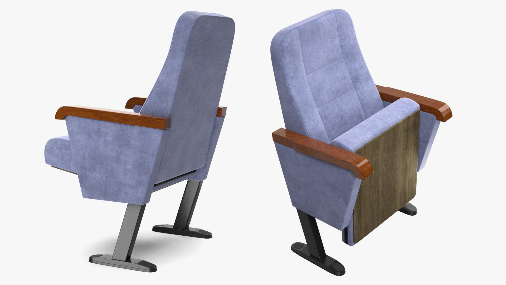 3D Cinema Chair Lilac model