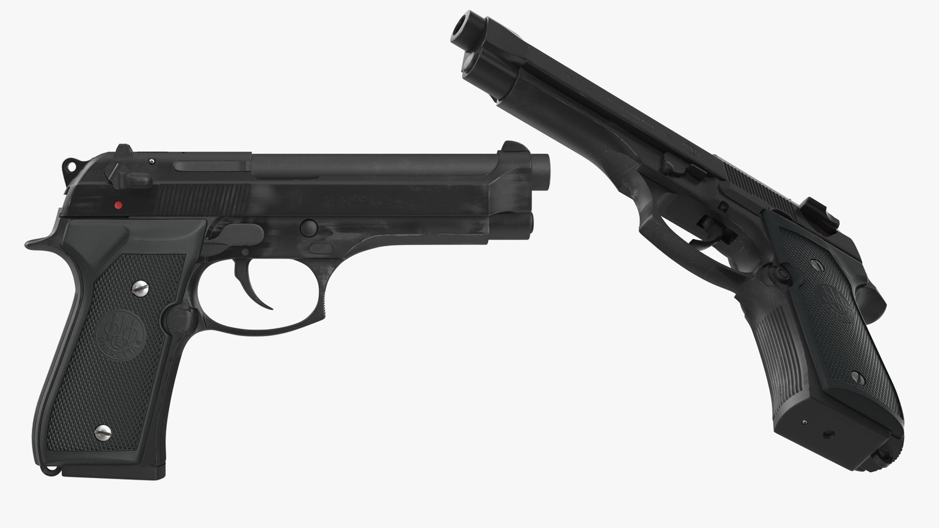 3D model Beretta 92FS Handgun