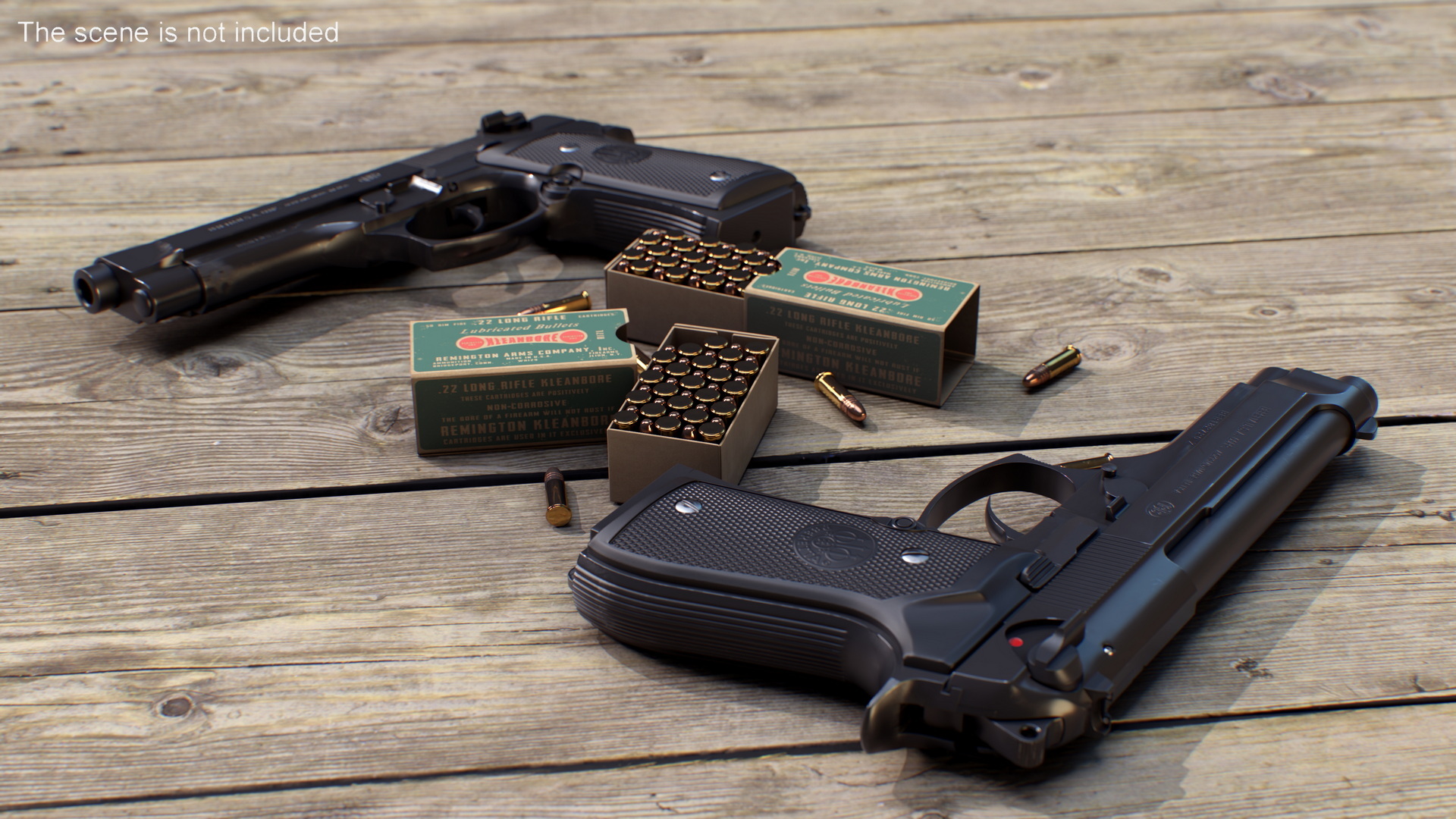 3D model Beretta 92FS Handgun