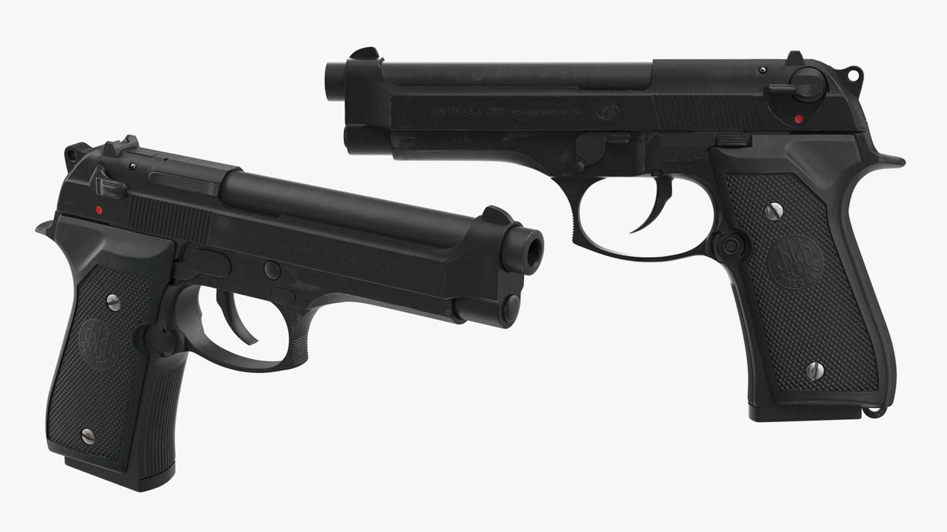 3D model Beretta 92FS Handgun