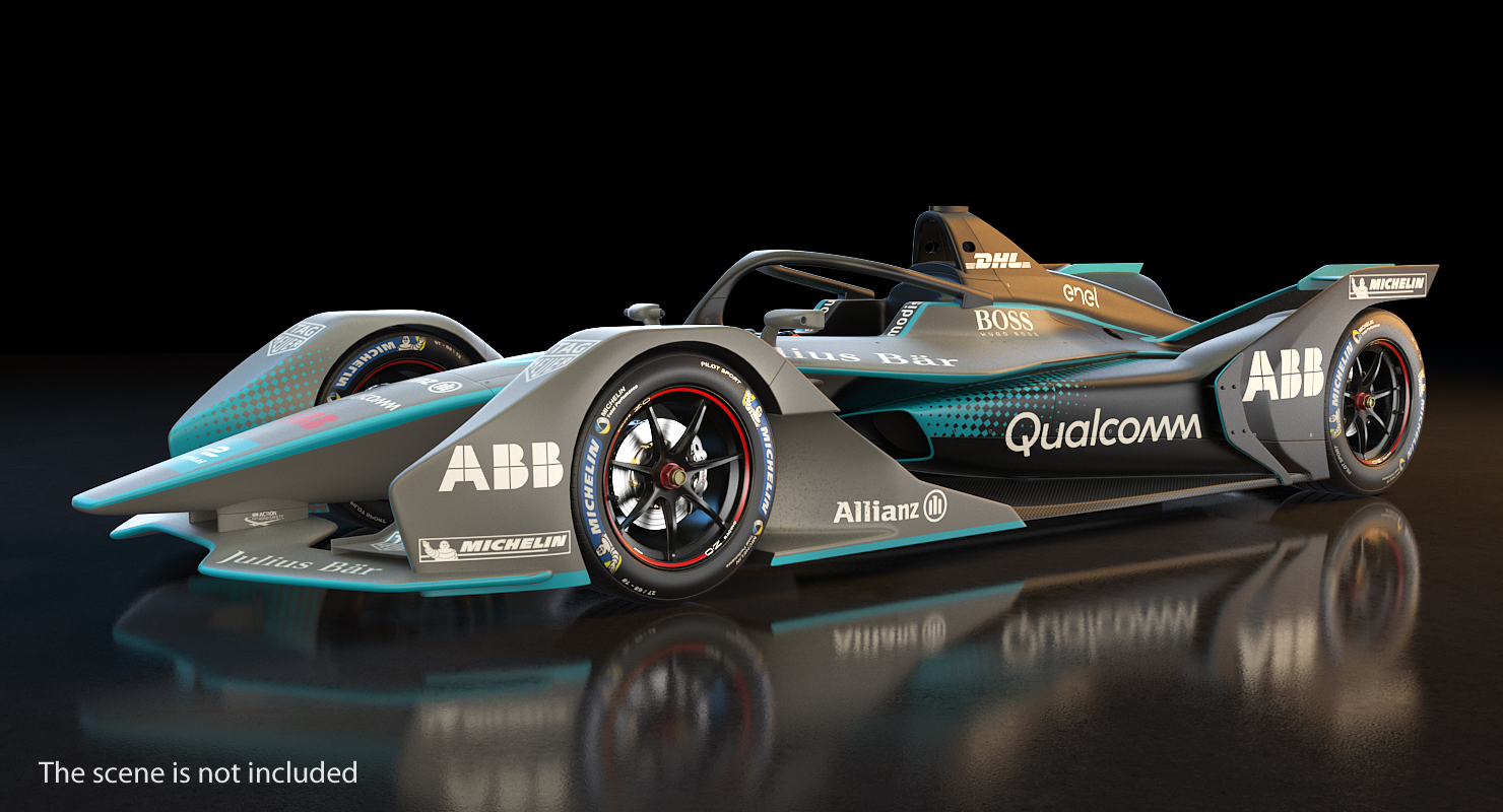 3D Gen2 Formula E Car model