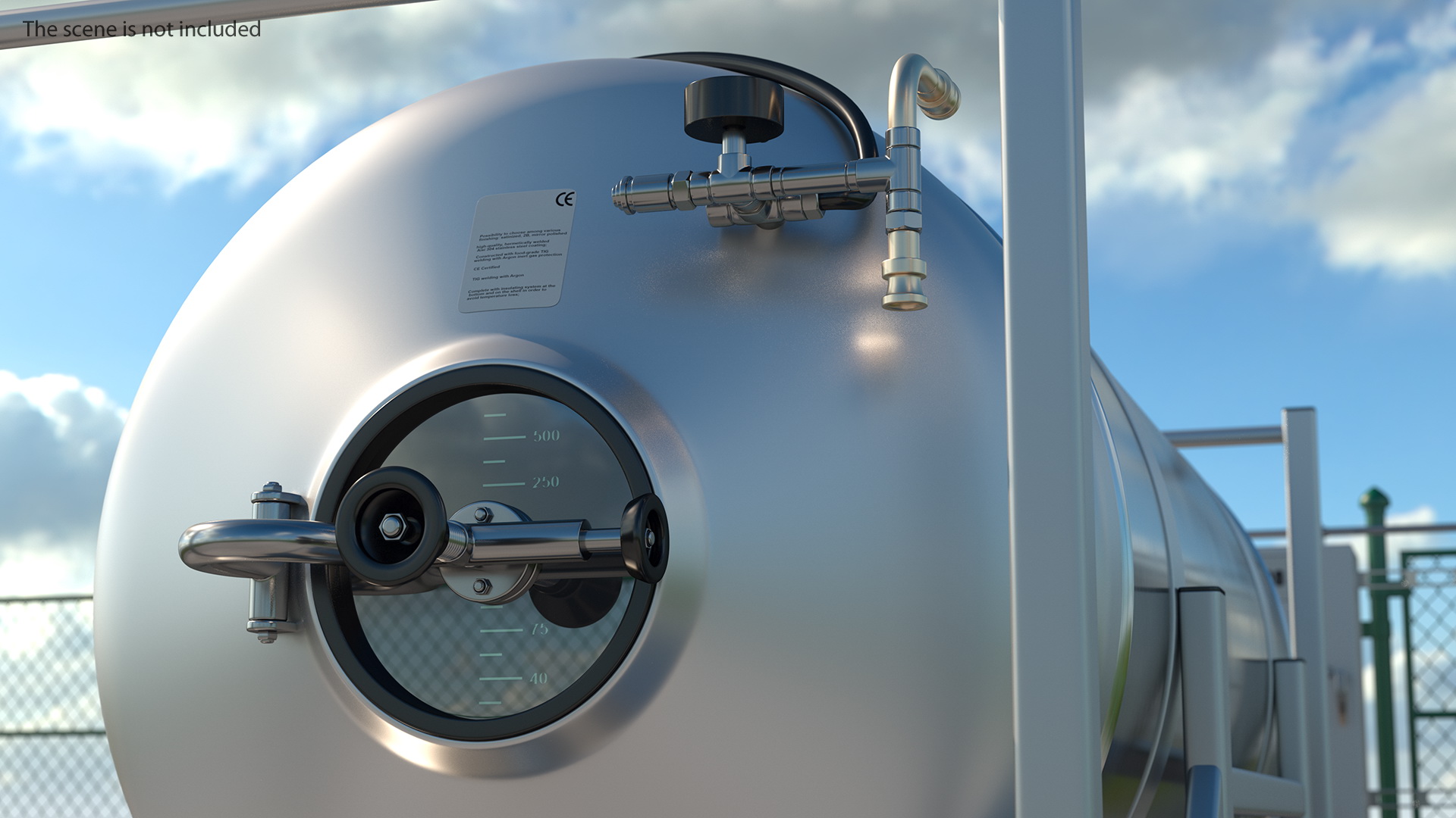 Beer Storage Tank 3D