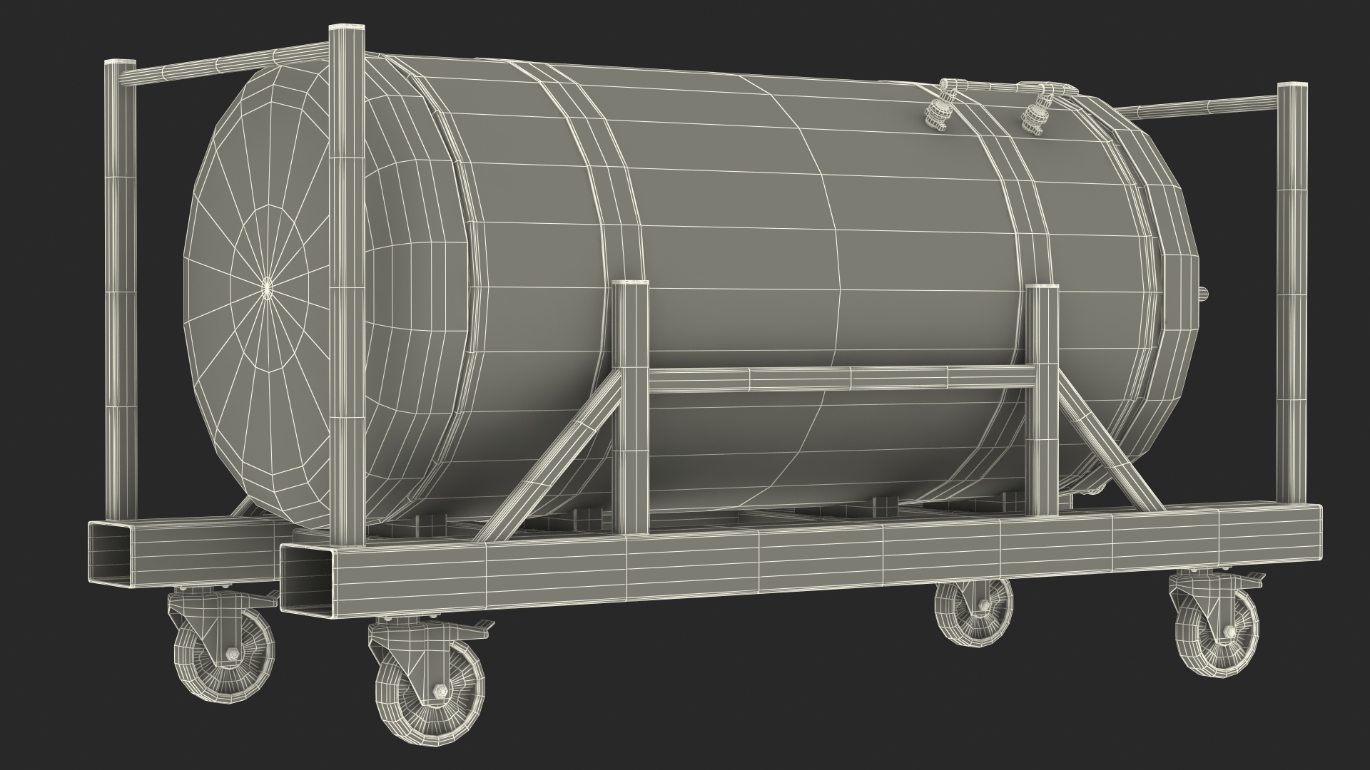 Beer Storage Tank 3D