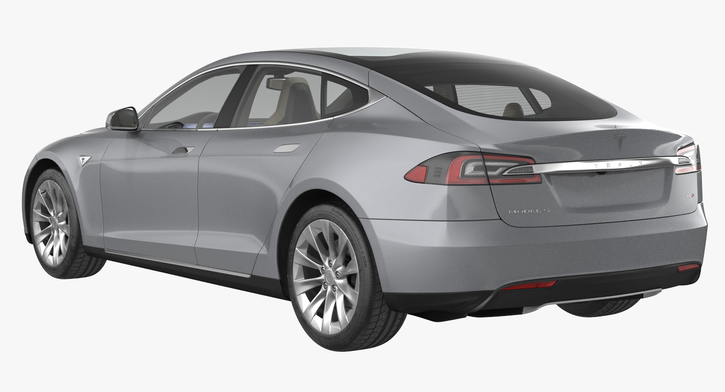 Tesla Model S 60D 2015 3D