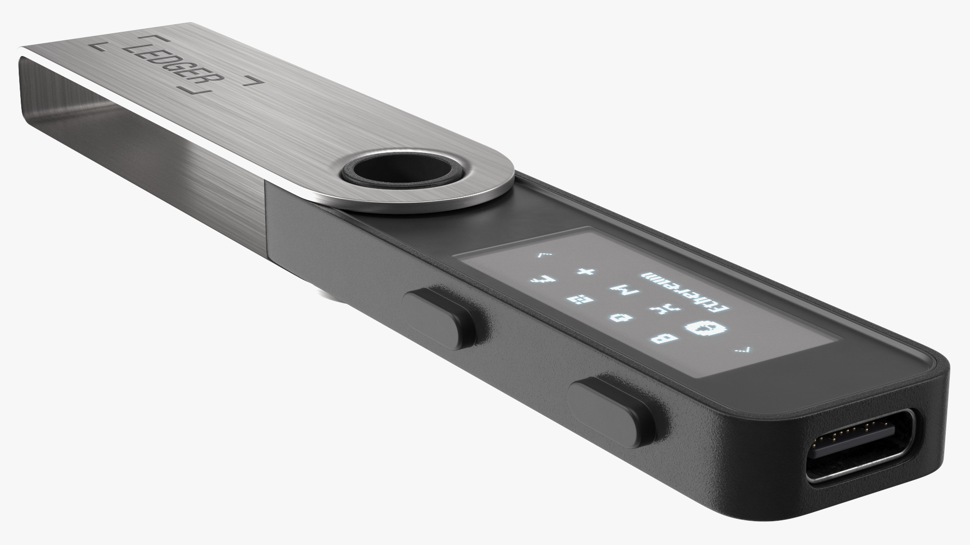 Ledger Crypto Wallet Nano-S 3D