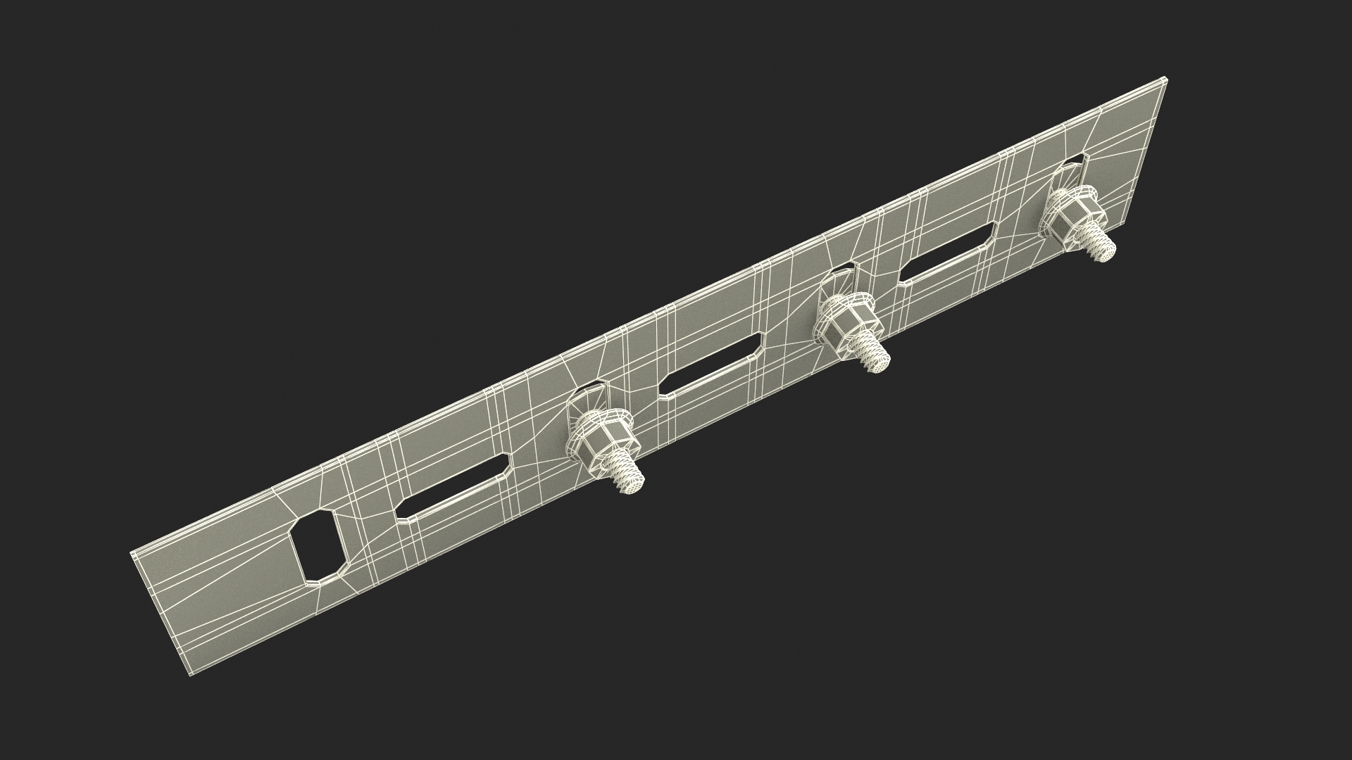 Cable Channel Fastener 3D