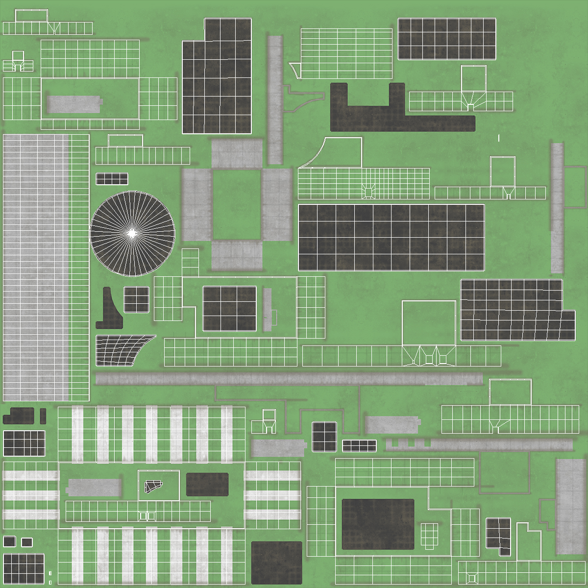 3D Nuclear Power Plant Reactor Building