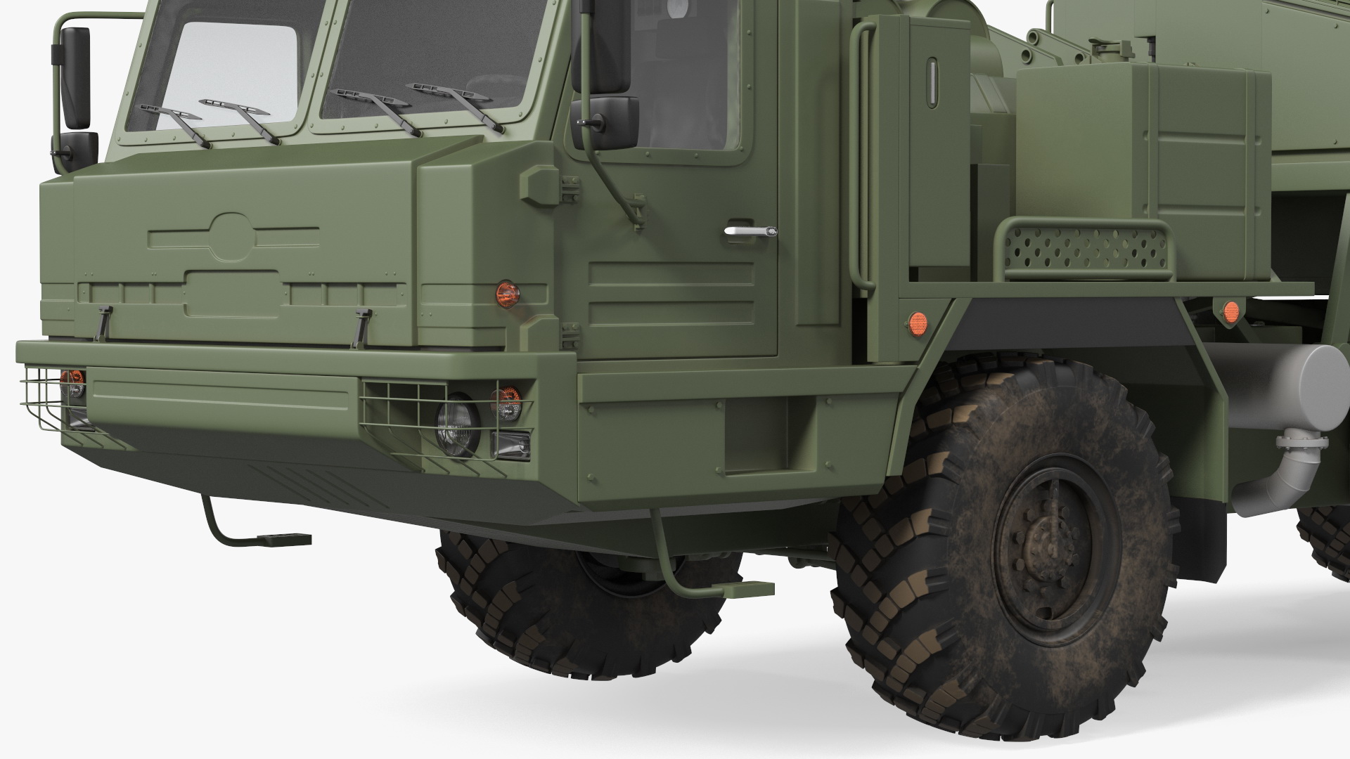 Command Vehicle 50K6 Vityaz Rigged 3D model