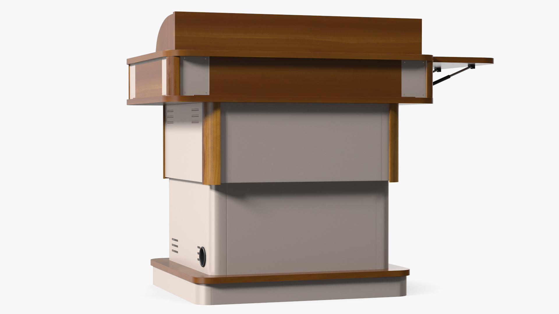 3D Multimedia Lectern model