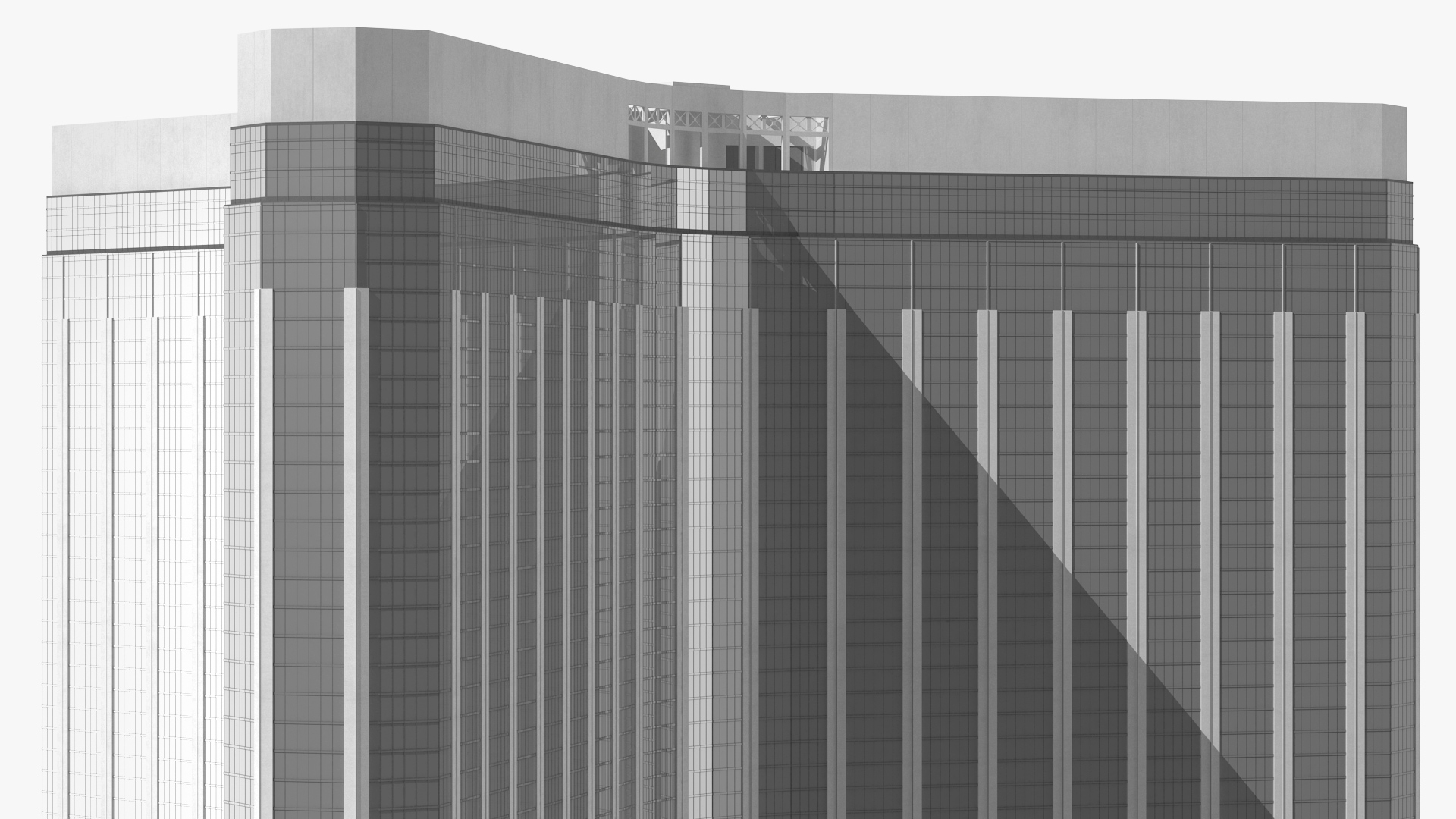 3D Luxury Casino model