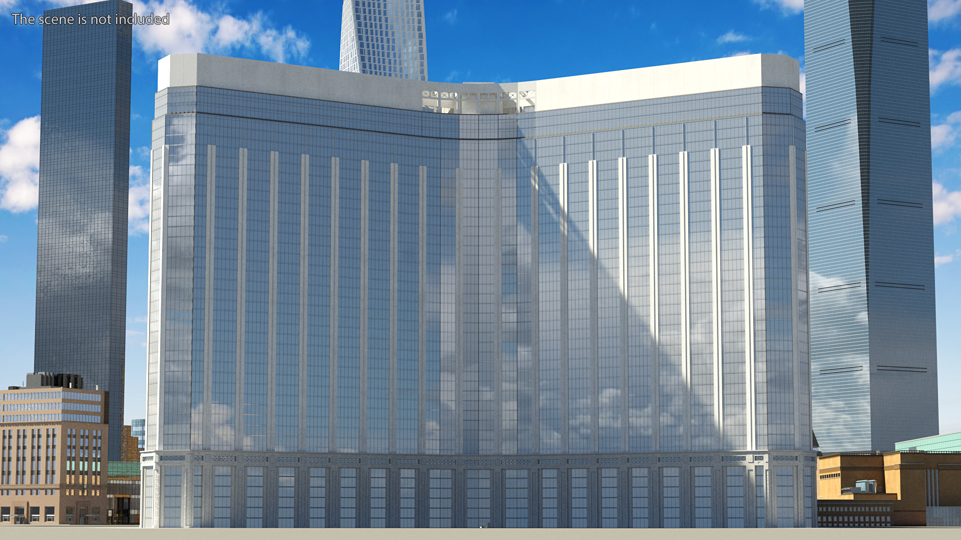 3D Luxury Casino model