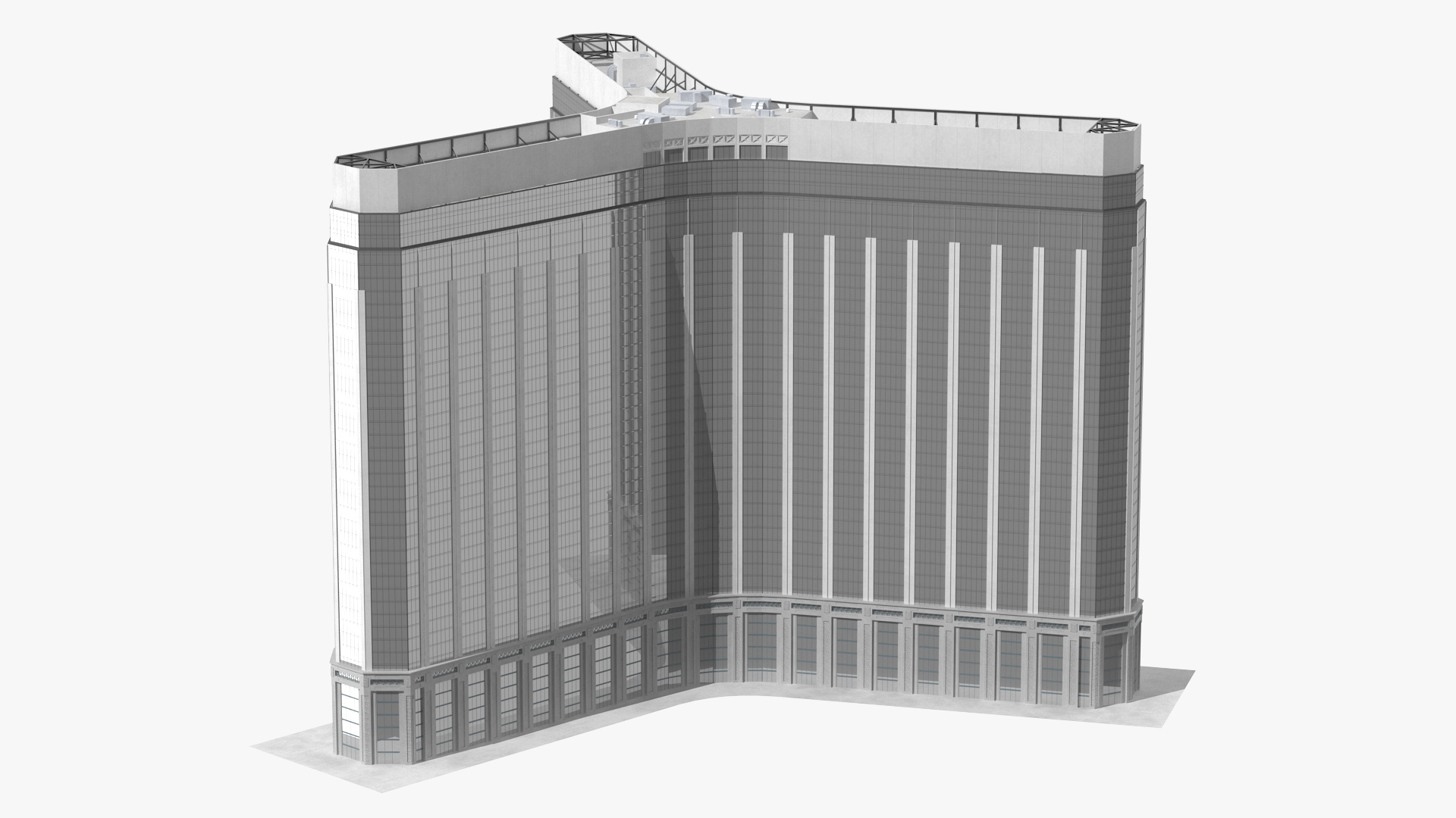 3D Luxury Casino model