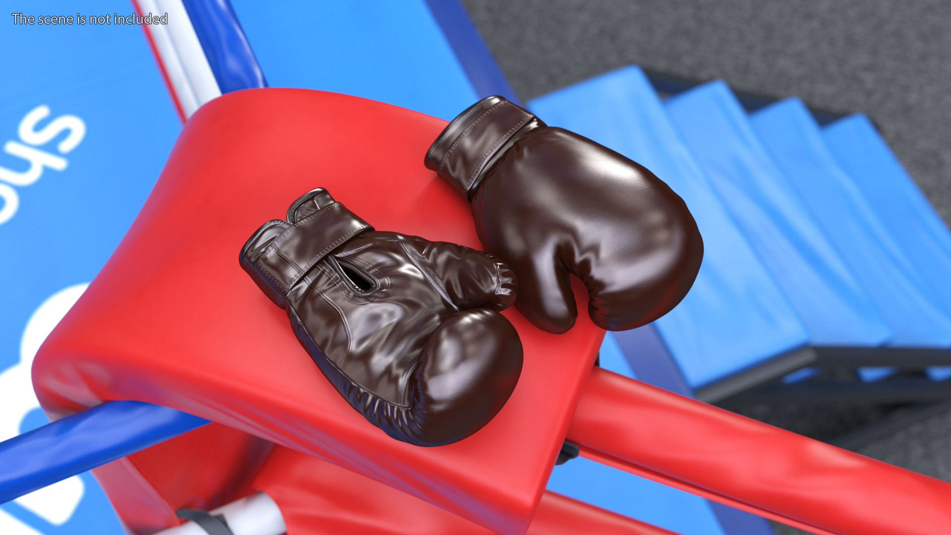 3D Training Boxing Gloves Brown Leather