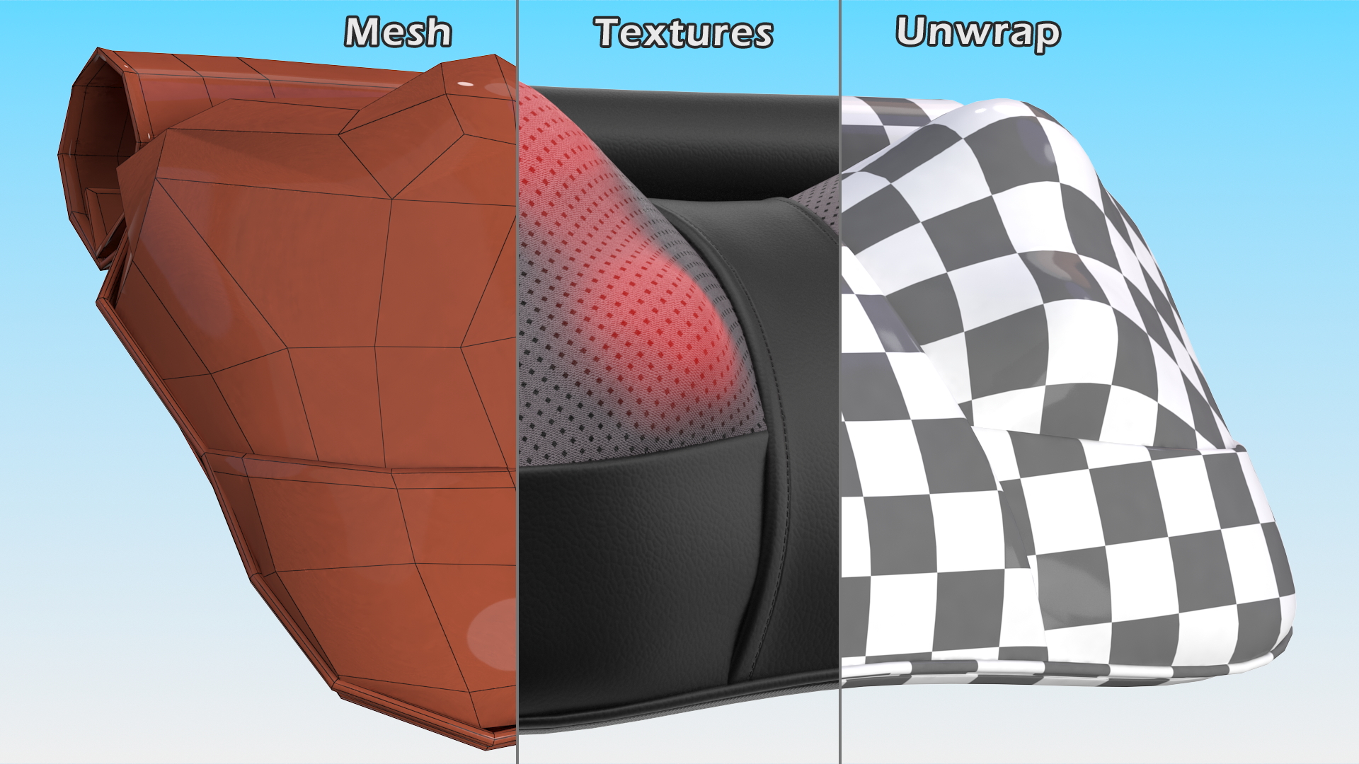 Massage Pillow Open 3D model