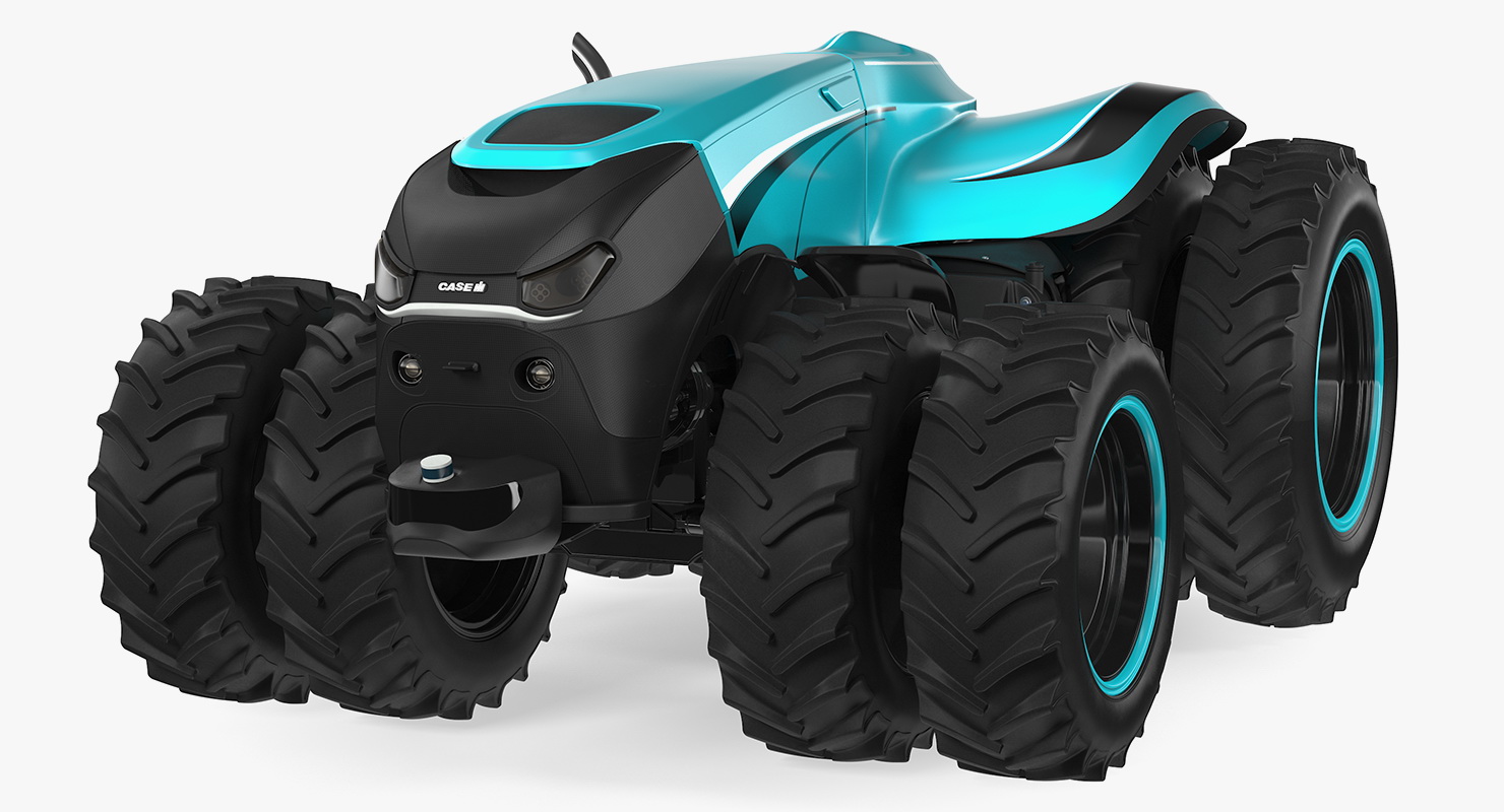 3D Self-Driving Drone Tractor