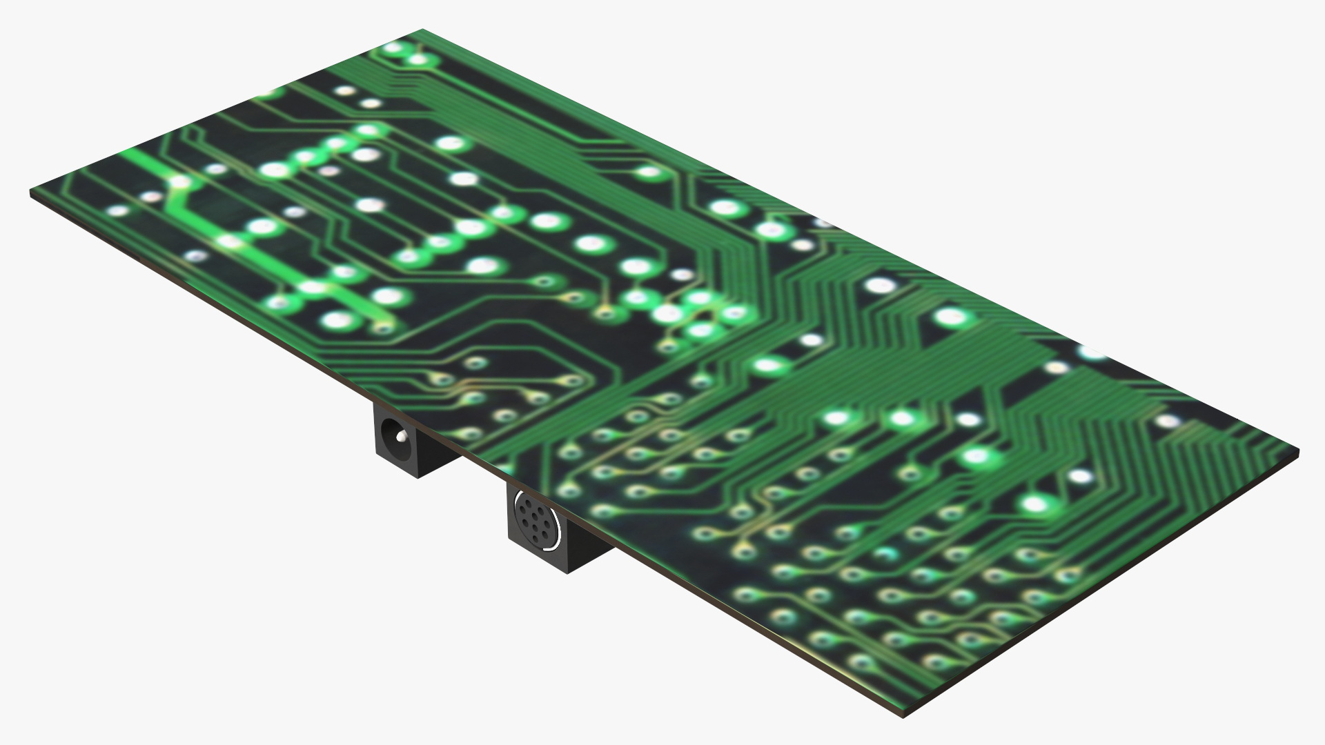 3D model Retro Circuit Board Plate