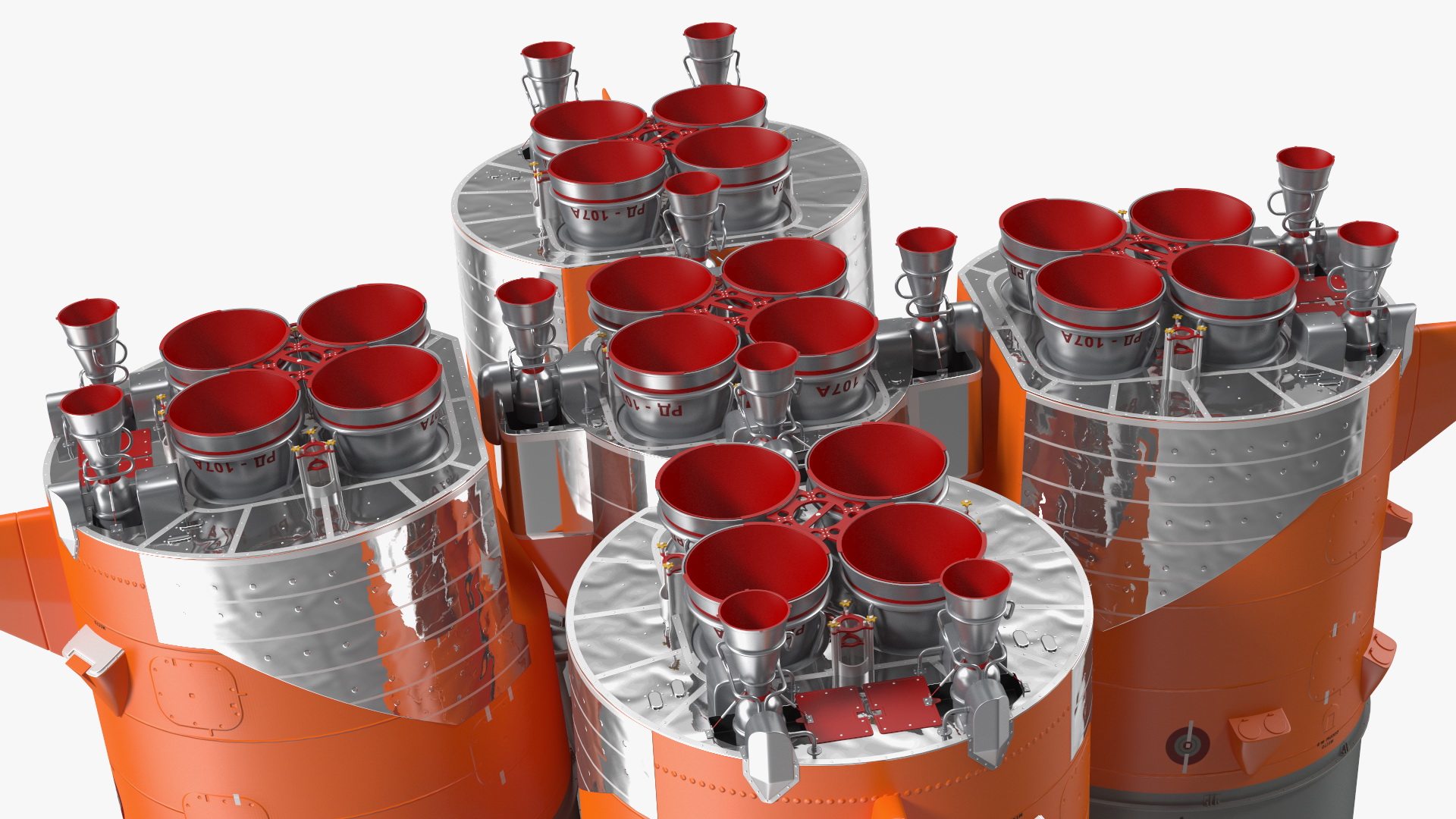 3D model Soyuz 2 Orbital Launch Vehicle