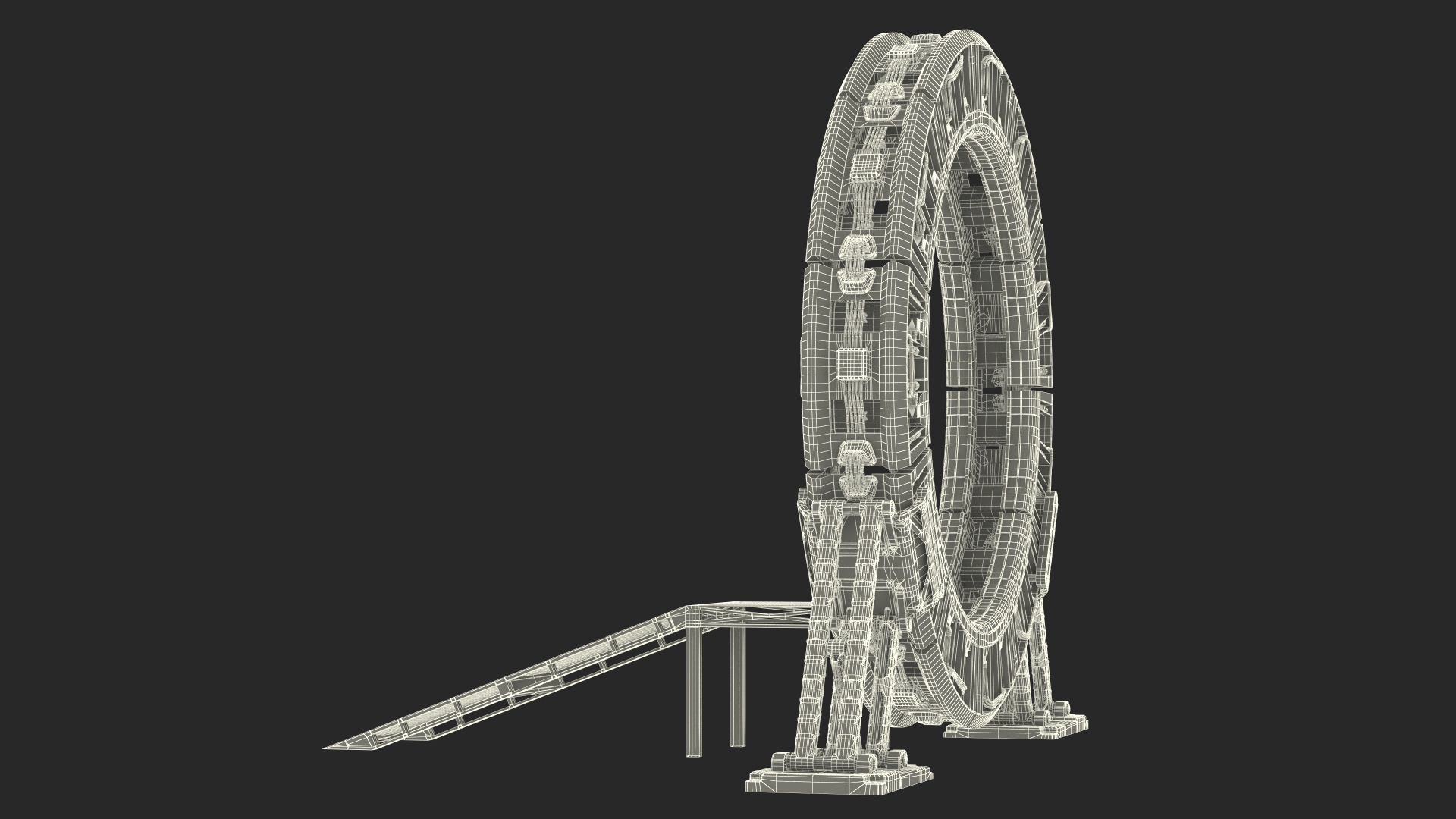 Time Gate 3D model