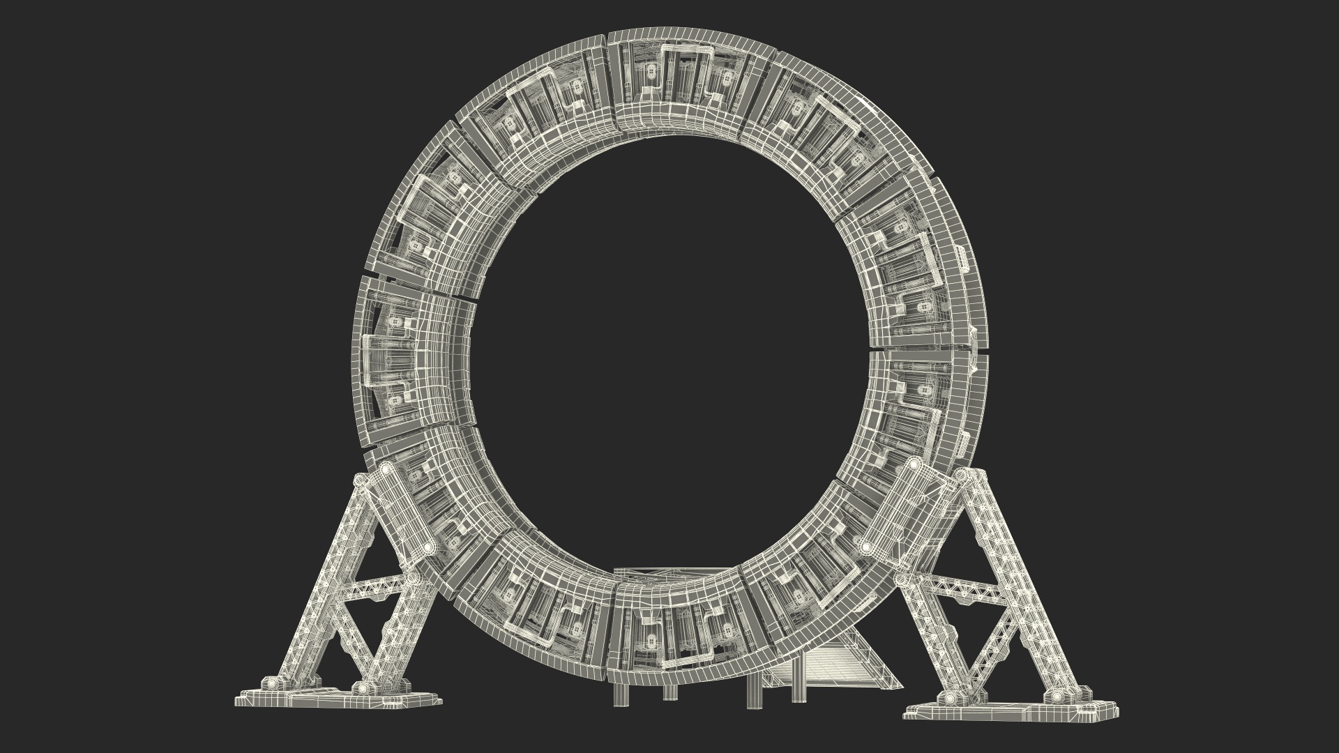 Time Gate 3D model