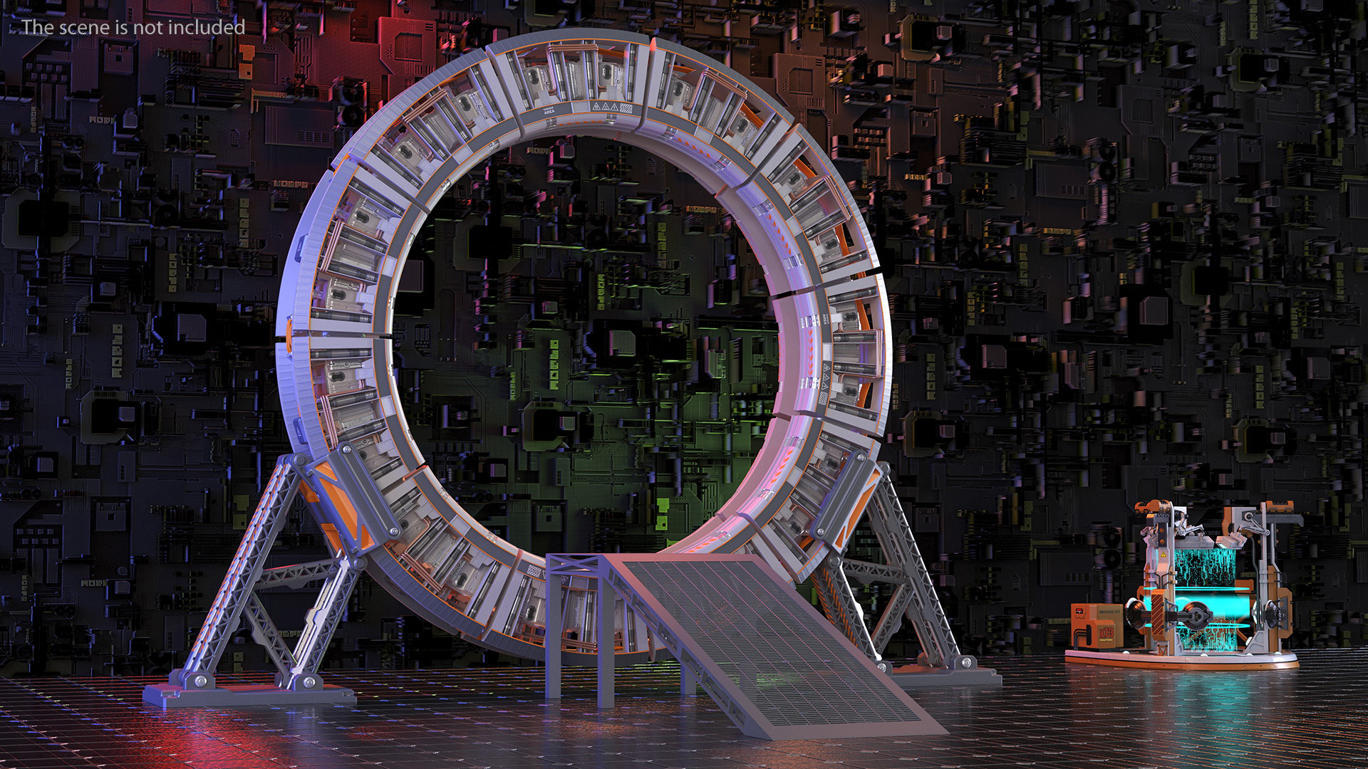 Time Gate 3D model