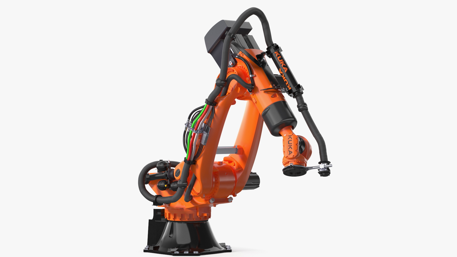 Ultra Robot Arm KUKA KR FORTEC Rigged 3D