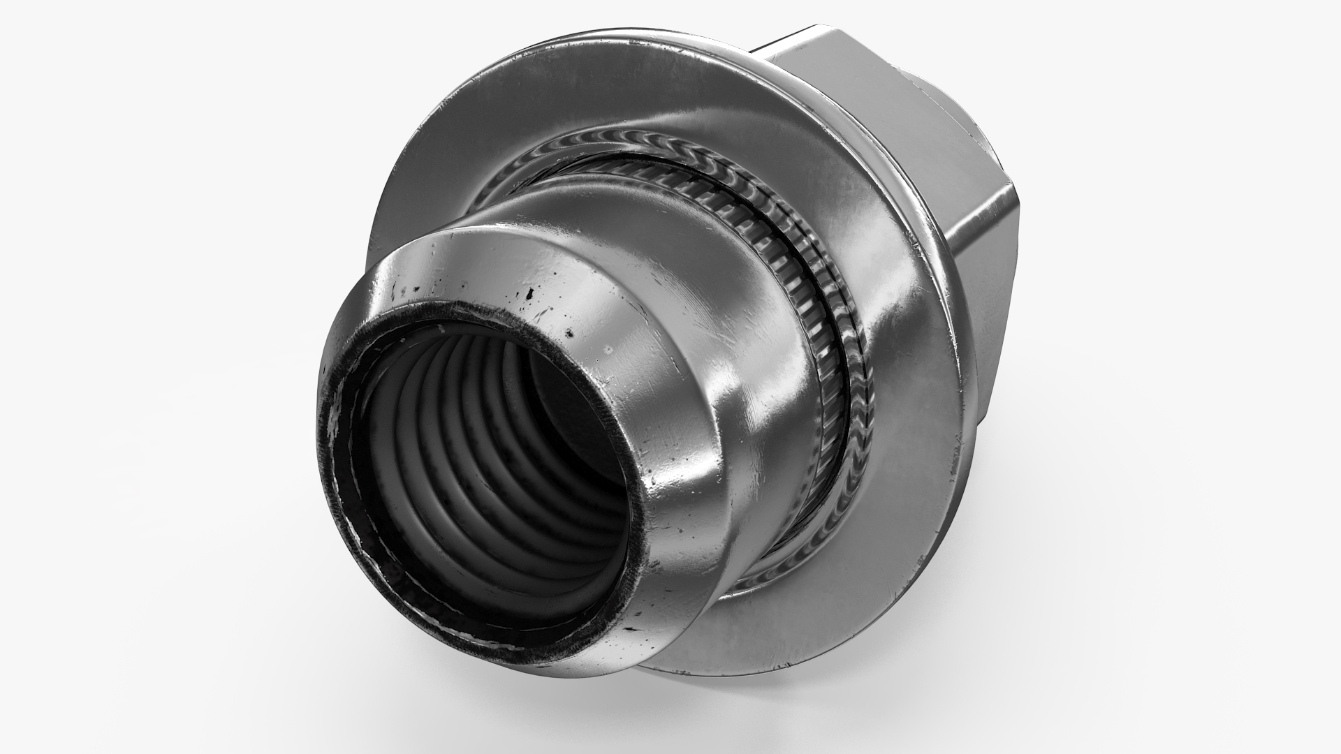 Wheel Nut 3D model