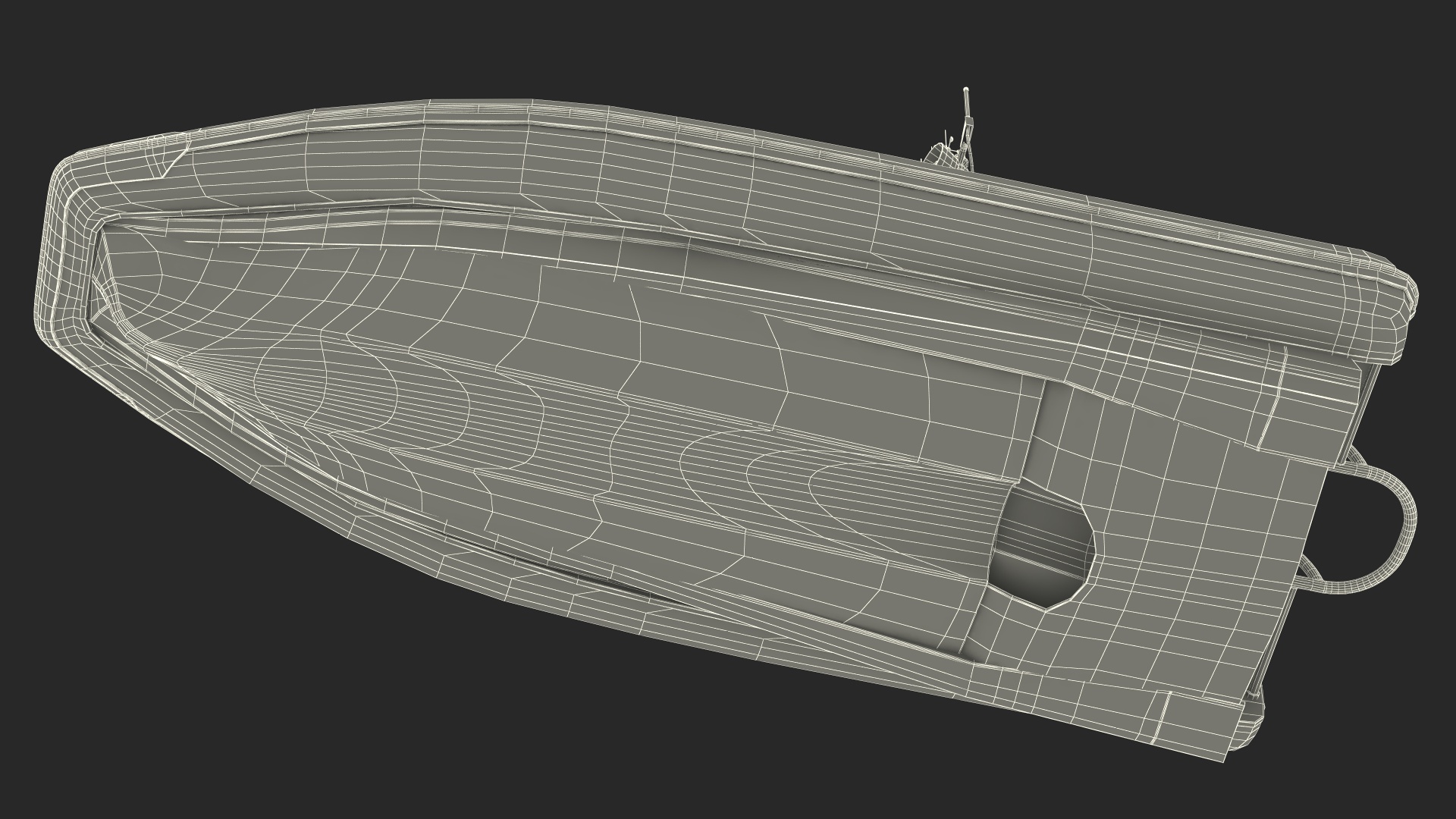 3D Remotely Piloted Patrol Boat model