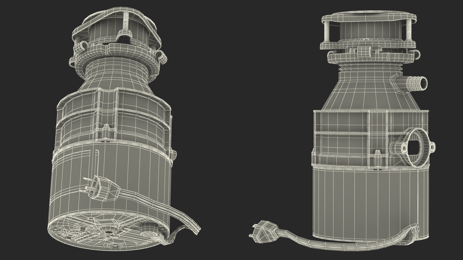 Food Waste Disposer 3D model