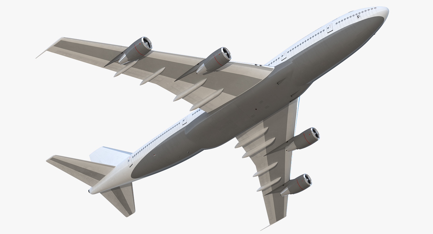 3D Boeing 747 200B Generic model