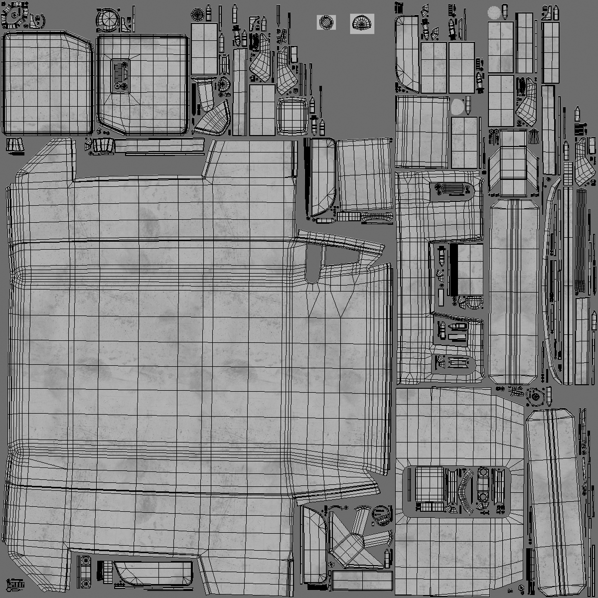 3D model Ambulance Military Car HMMWV m996 Rigged