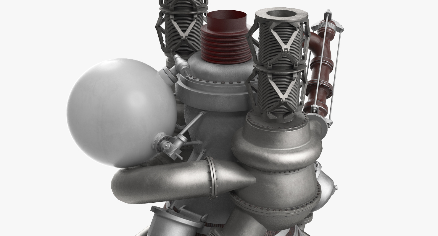 3D J2 Rocket Engine