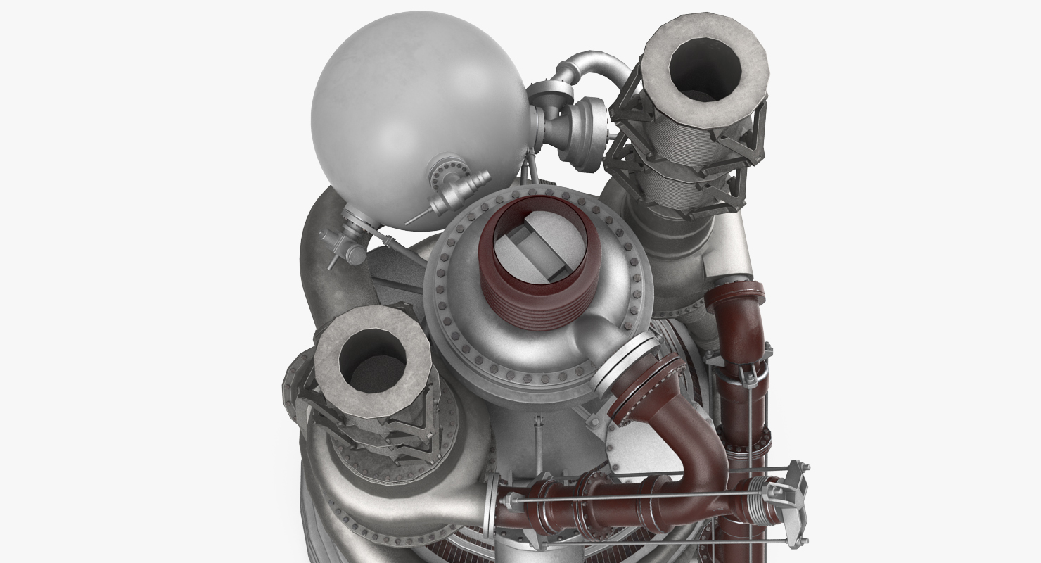 3D J2 Rocket Engine