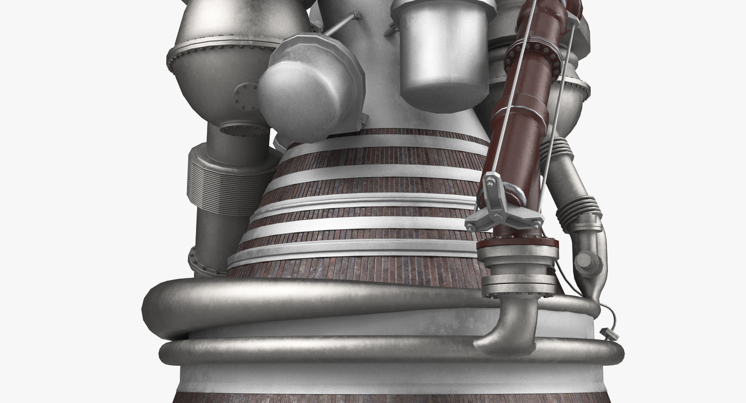 3D J2 Rocket Engine