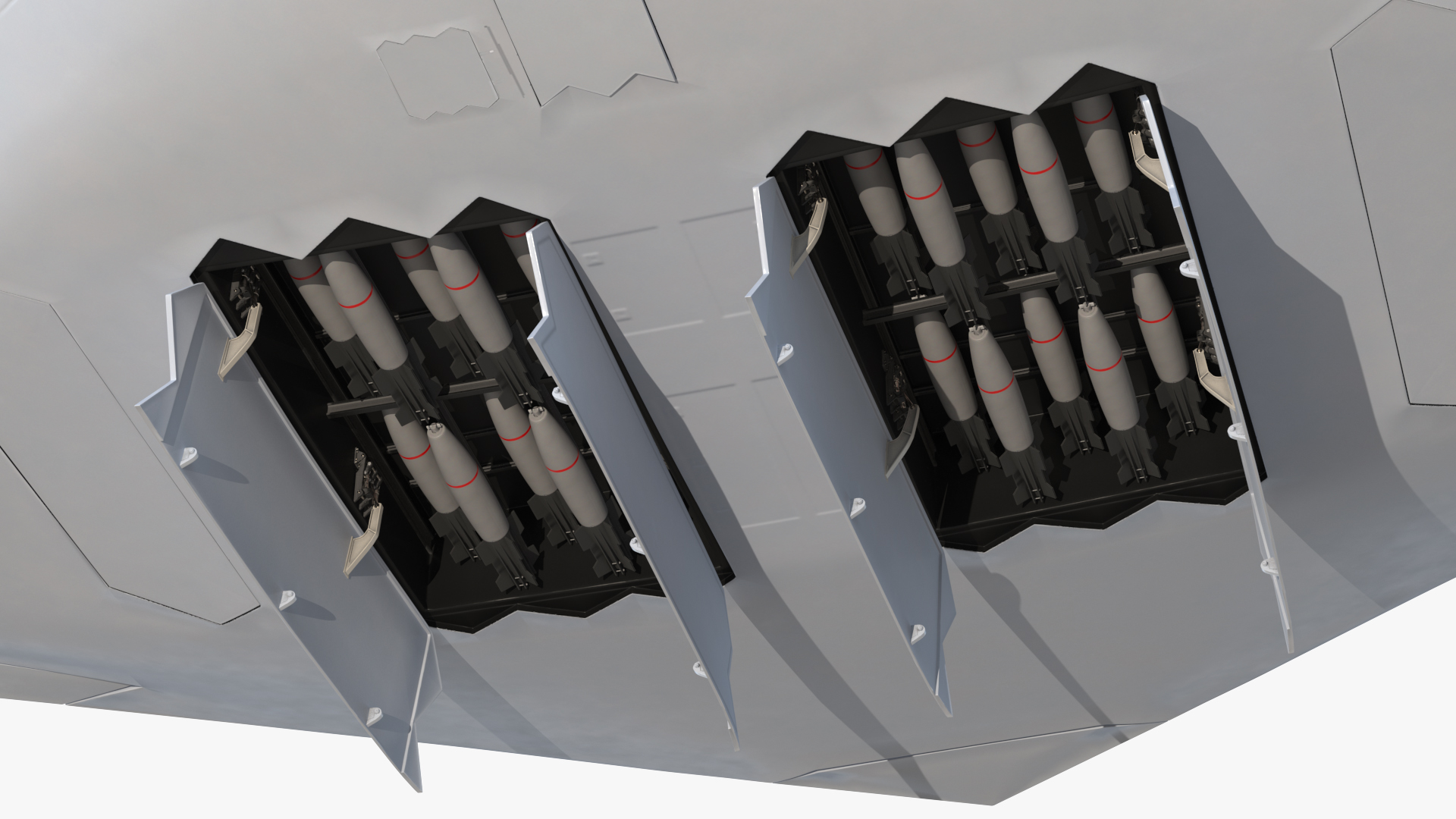 3D Long-Range Aircraft B-21 Raider