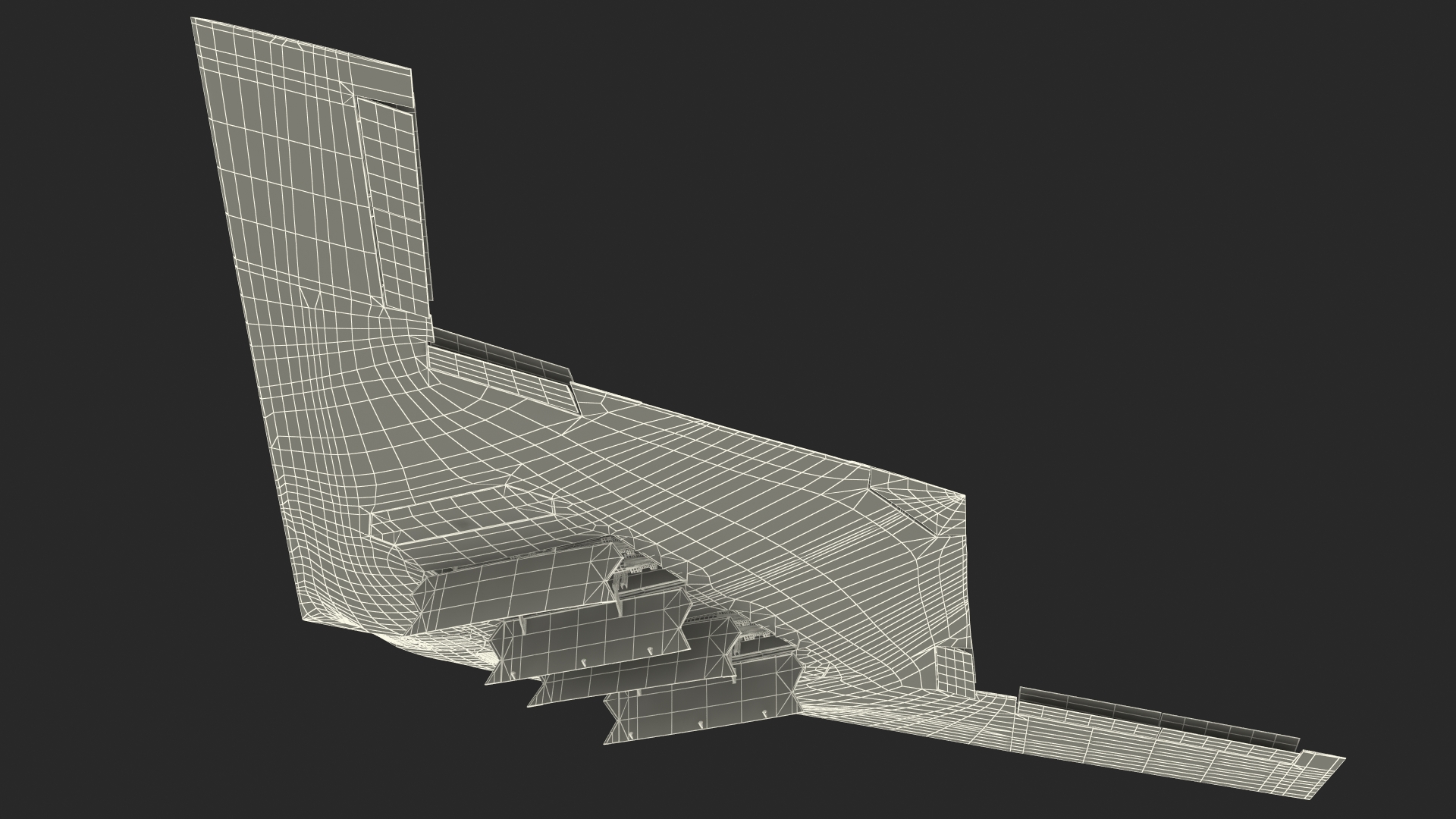 3D Long-Range Aircraft B-21 Raider