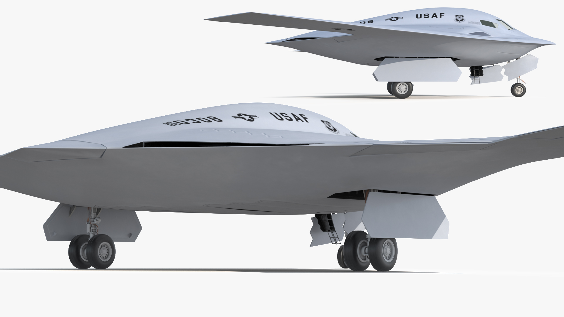 3D Long-Range Aircraft B-21 Raider