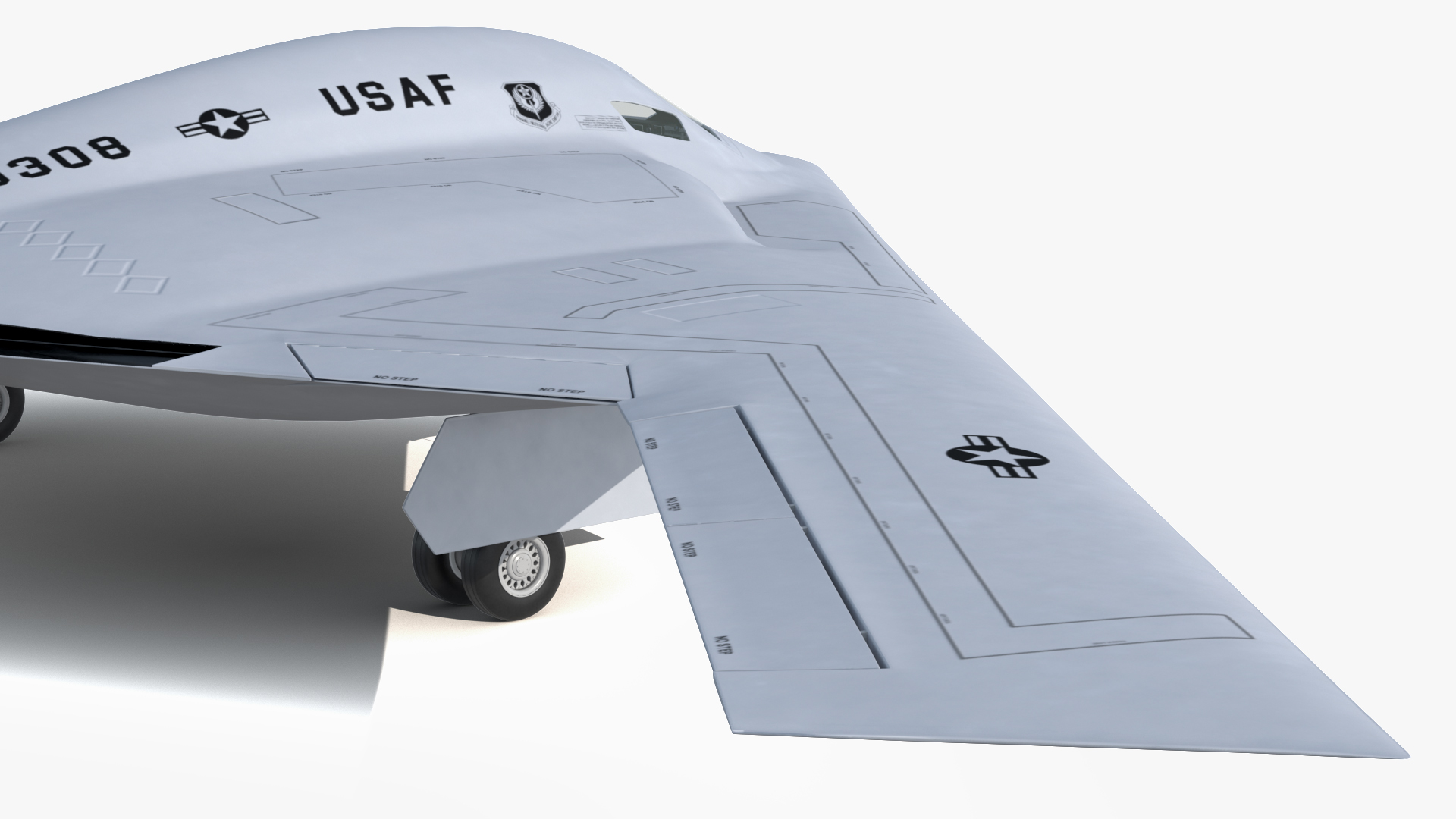 3D Long-Range Aircraft B-21 Raider