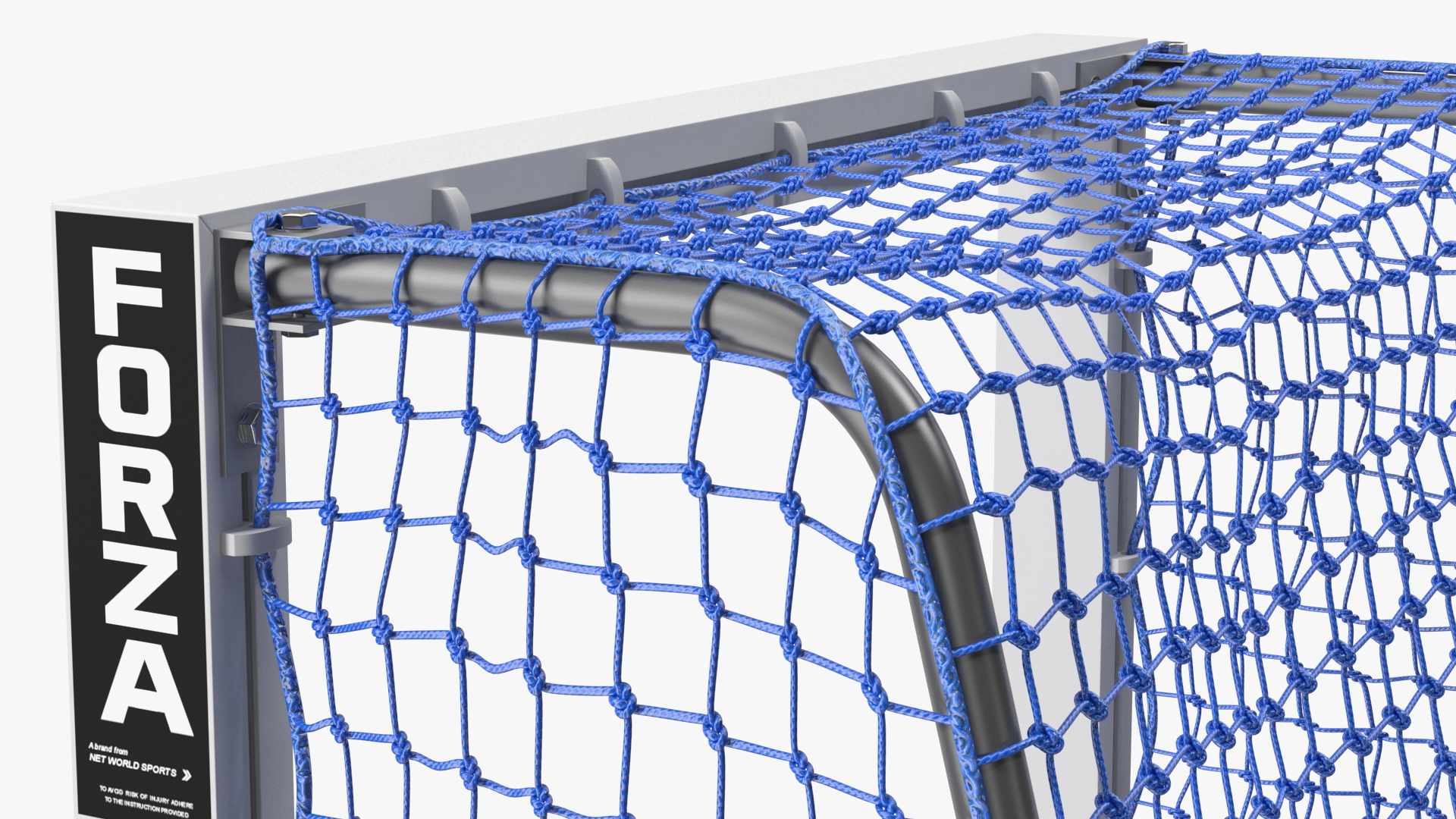 FORZA Mini Target Soccer Goal Blue 3D model