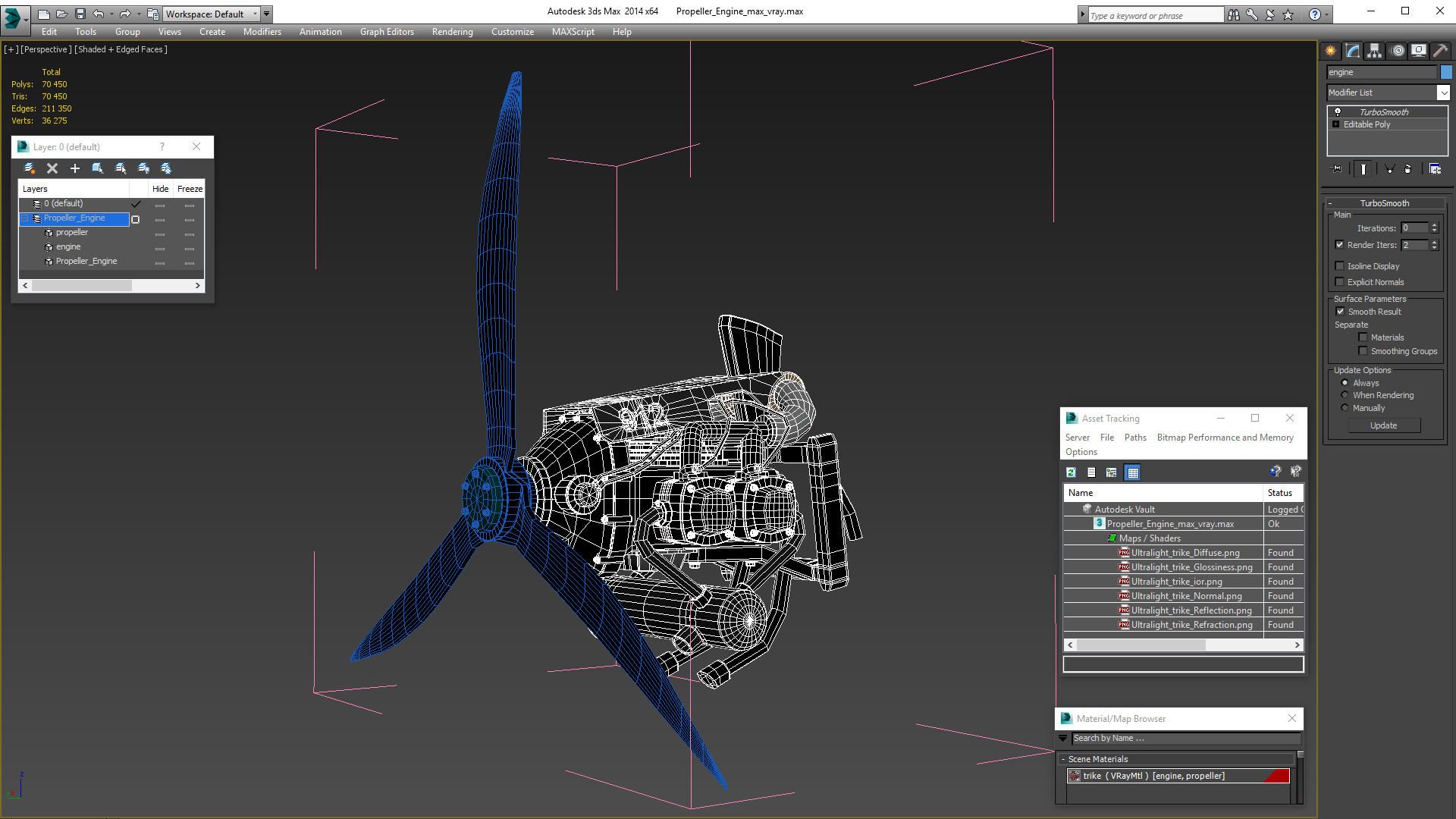 3D Propeller Engine