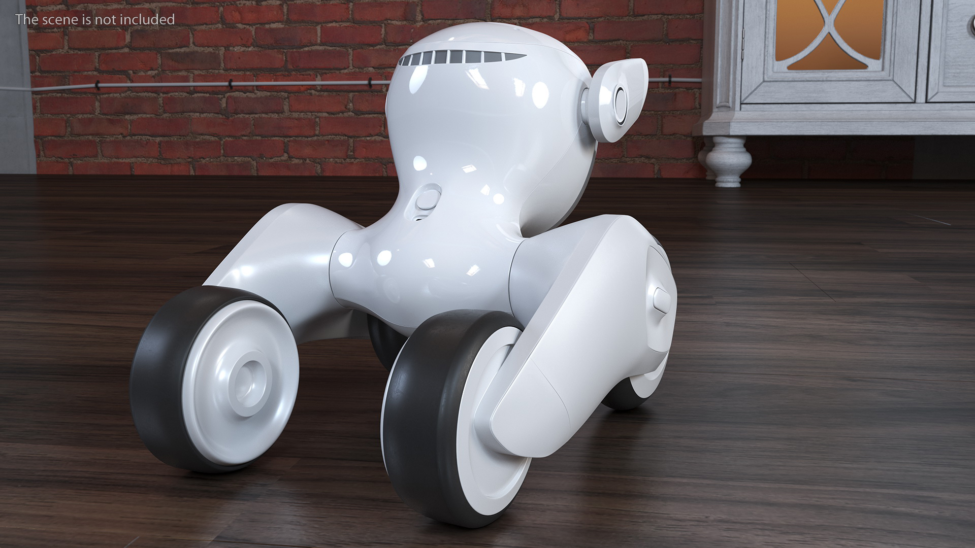 3D model Loona Smart Petbot Robot Toy Rigged